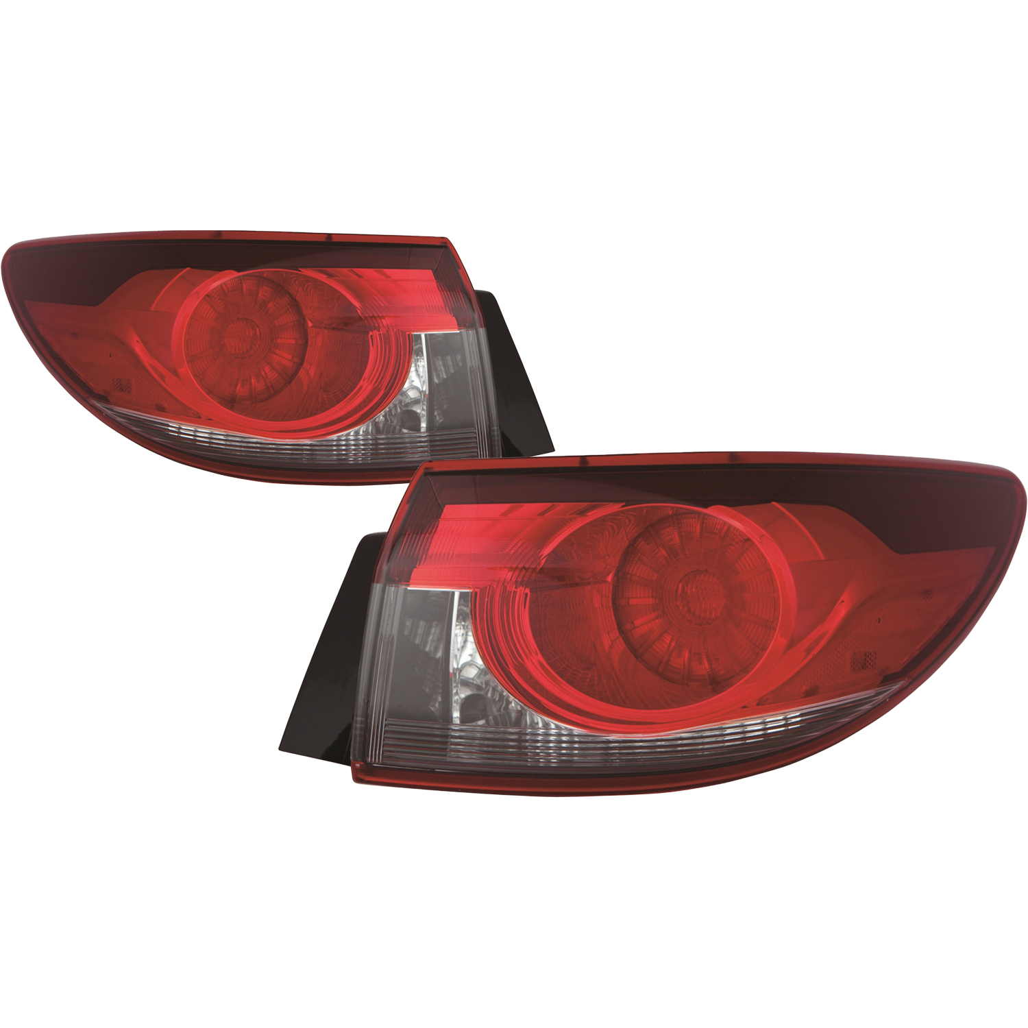 Tail Light Set For 14-17 Mazda 6; CAPA Certified