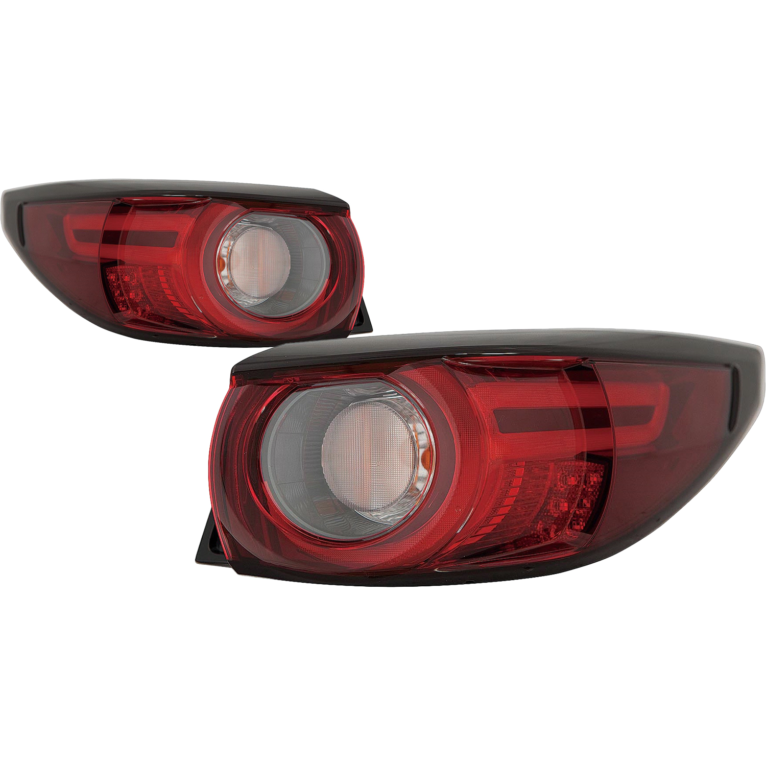 Tail Light Set For 17-21 Mazda CX-5; CAPA Certified