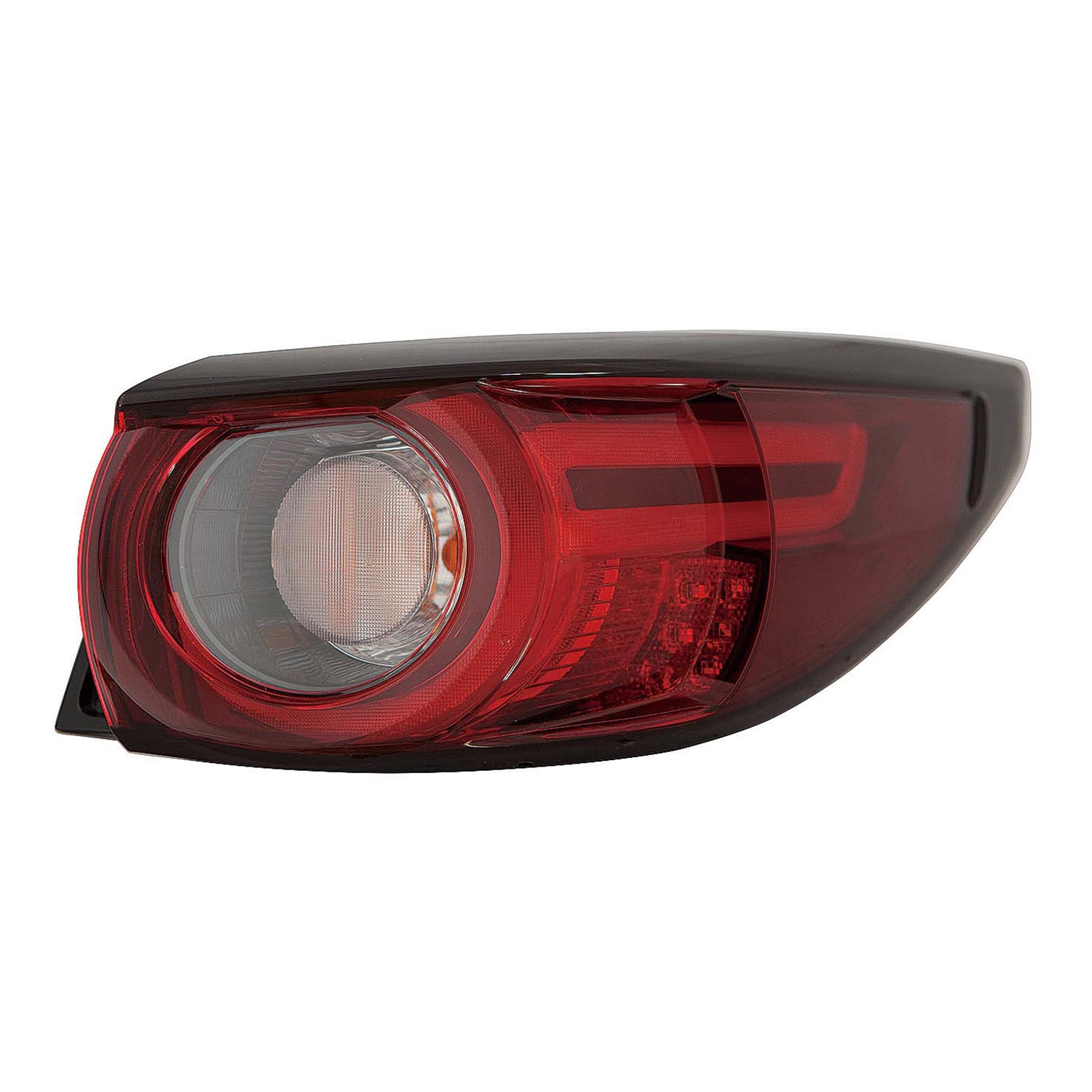 Right Passenger Side Tail Light For 17-21 Mazda CX-5; CAPA Certified
