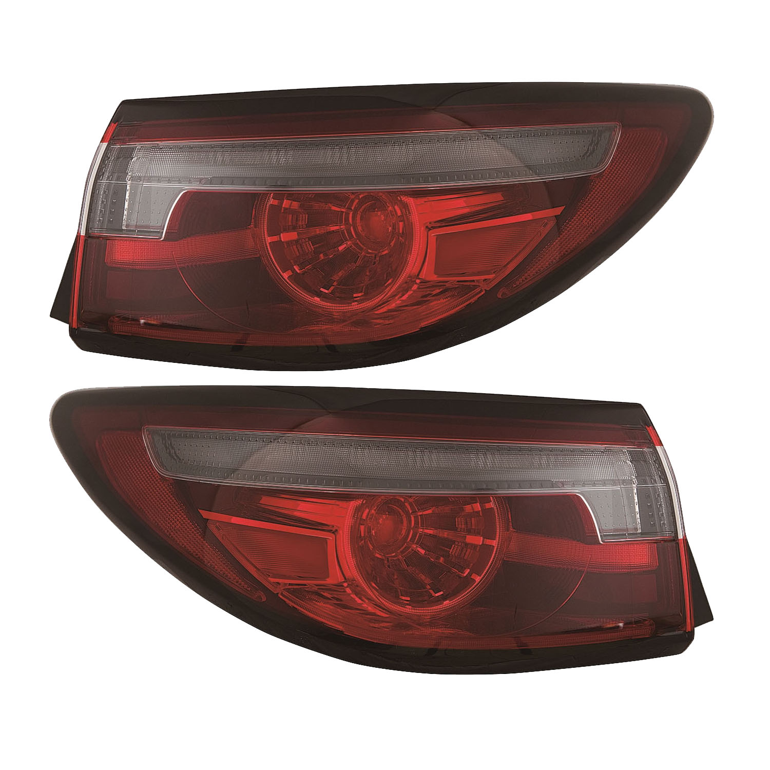 Tail Light Set For 18-21 Mazda 6; CAPA Certified