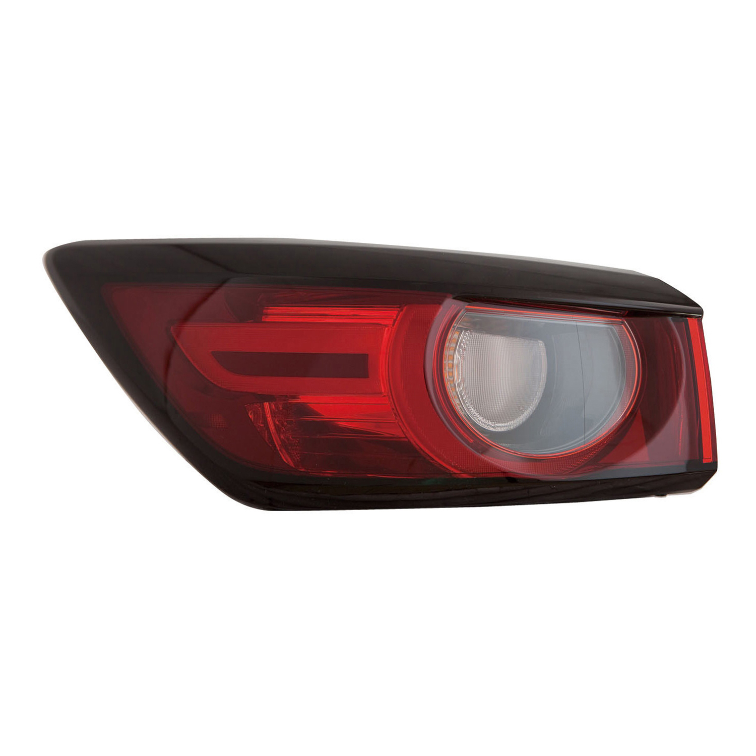 Left Driver Side Tail Light For 19-22 Mazda CX-3; CAPA Certified