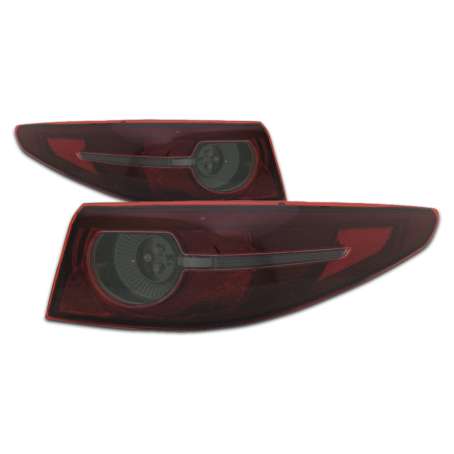 Tail Light Set For 19-22 Mazda 3; CAPA Certified