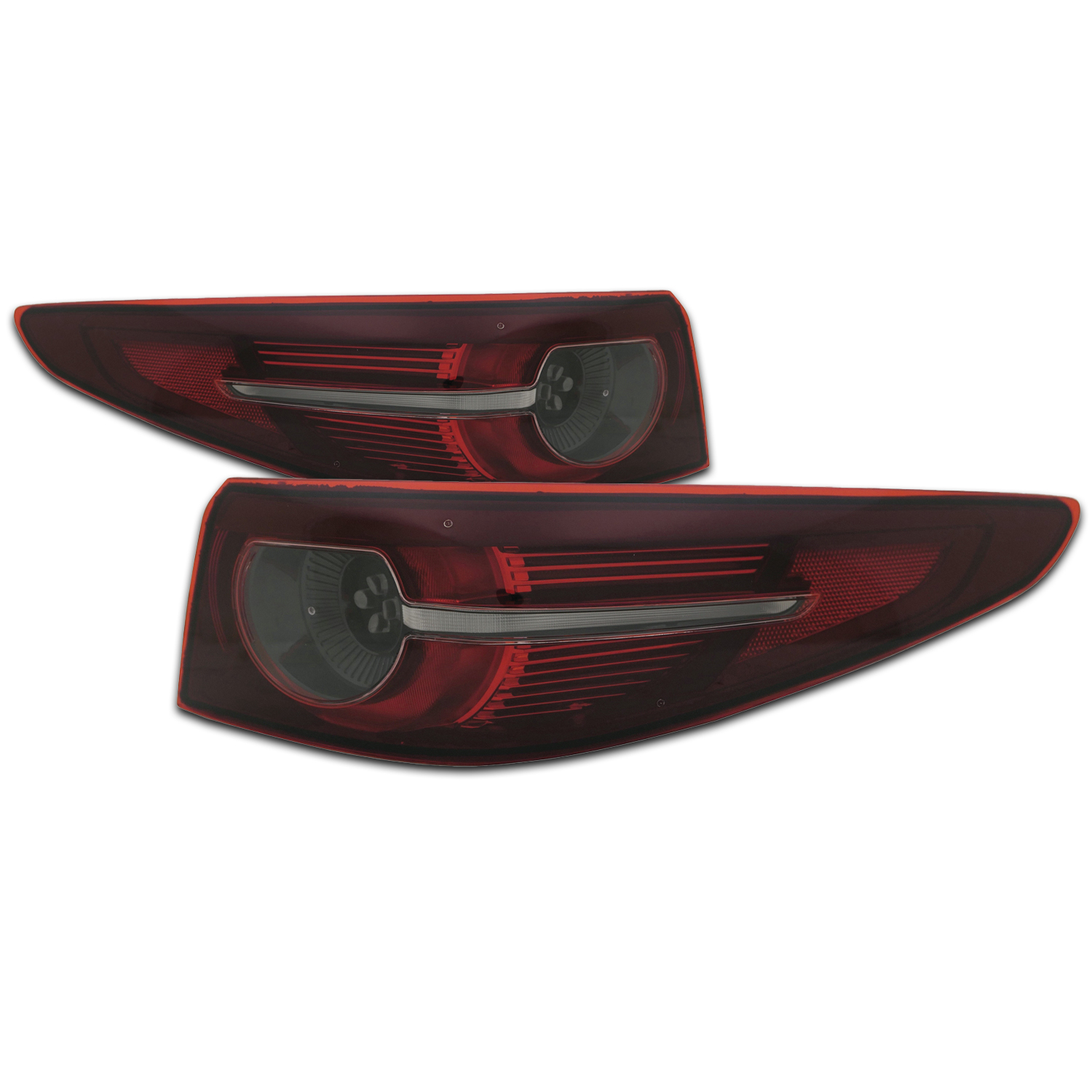 Tail Light Set For 19-21 Mazda 3; CAPA Certified