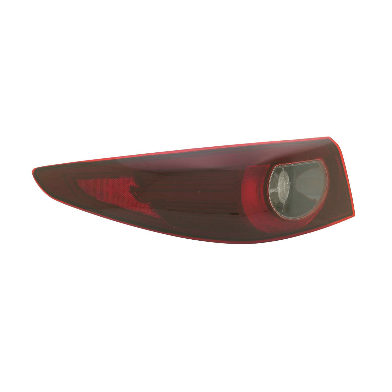 Left Driver Side Tail Light For 22-25 Mazda 3; CAPA Certified