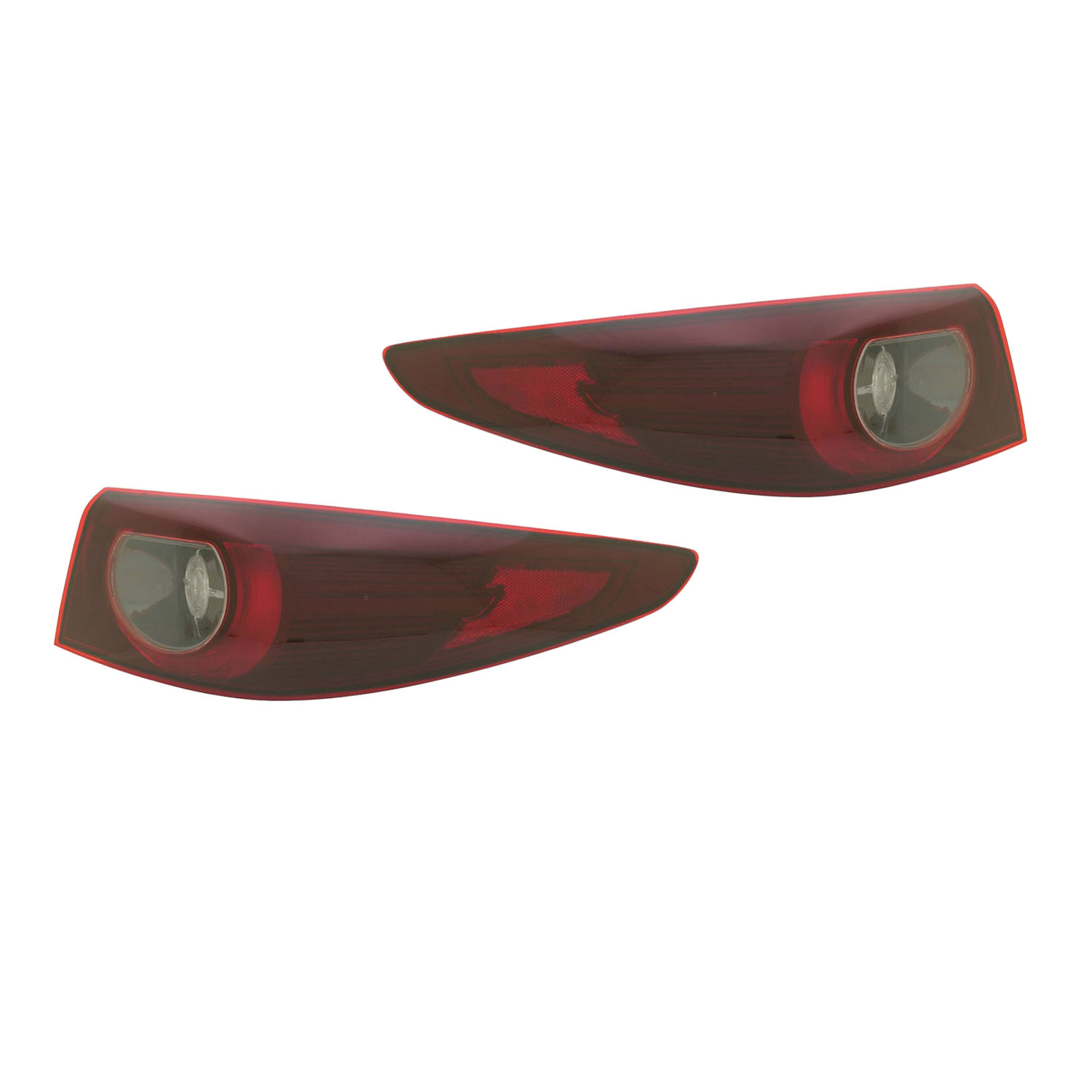 Tail Light Set For 22-25 Mazda 3; CAPA Certified