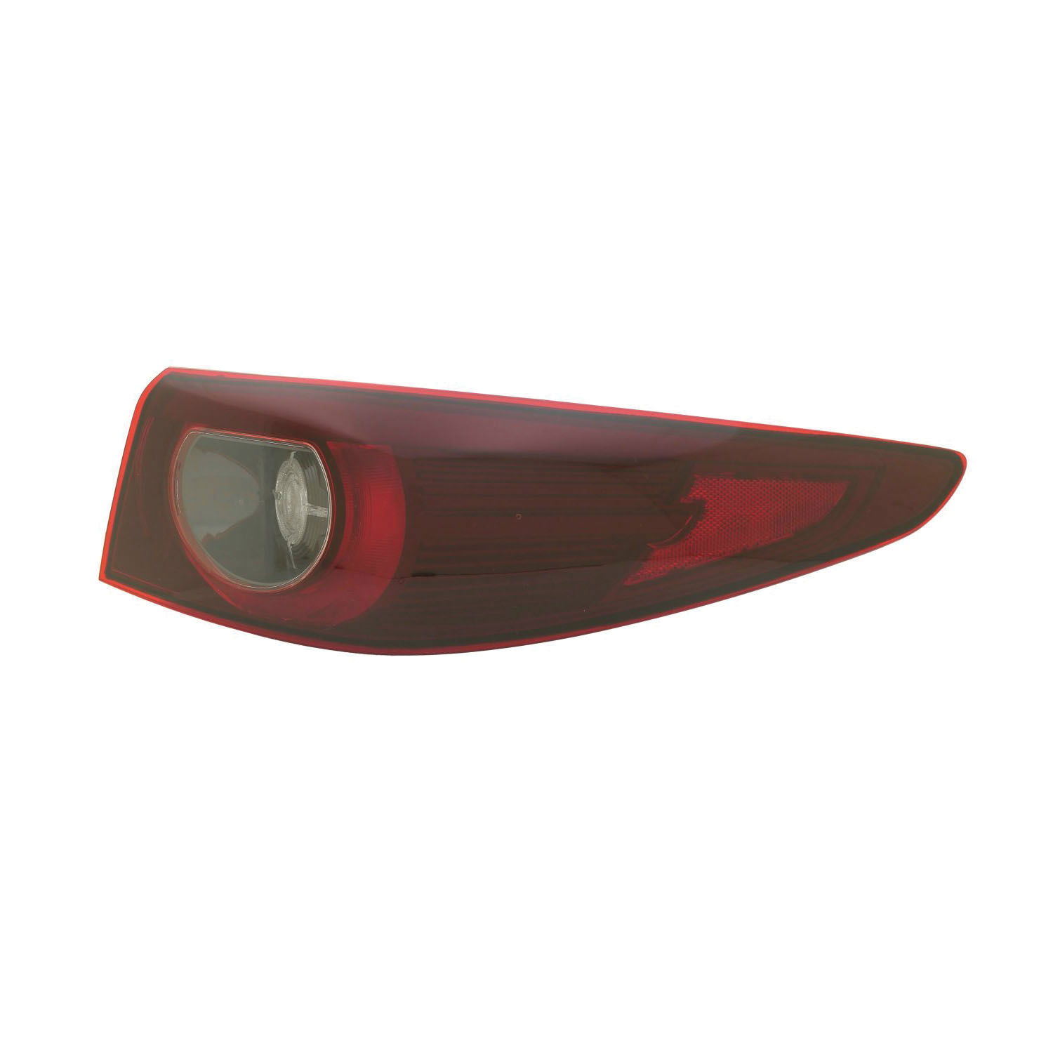Right Passenger Side Tail Light For 22-25 Mazda 3; CAPA Certified
