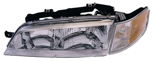 Left Driver Side Headlight For 94-97 Honda Accord; CAPA Certified