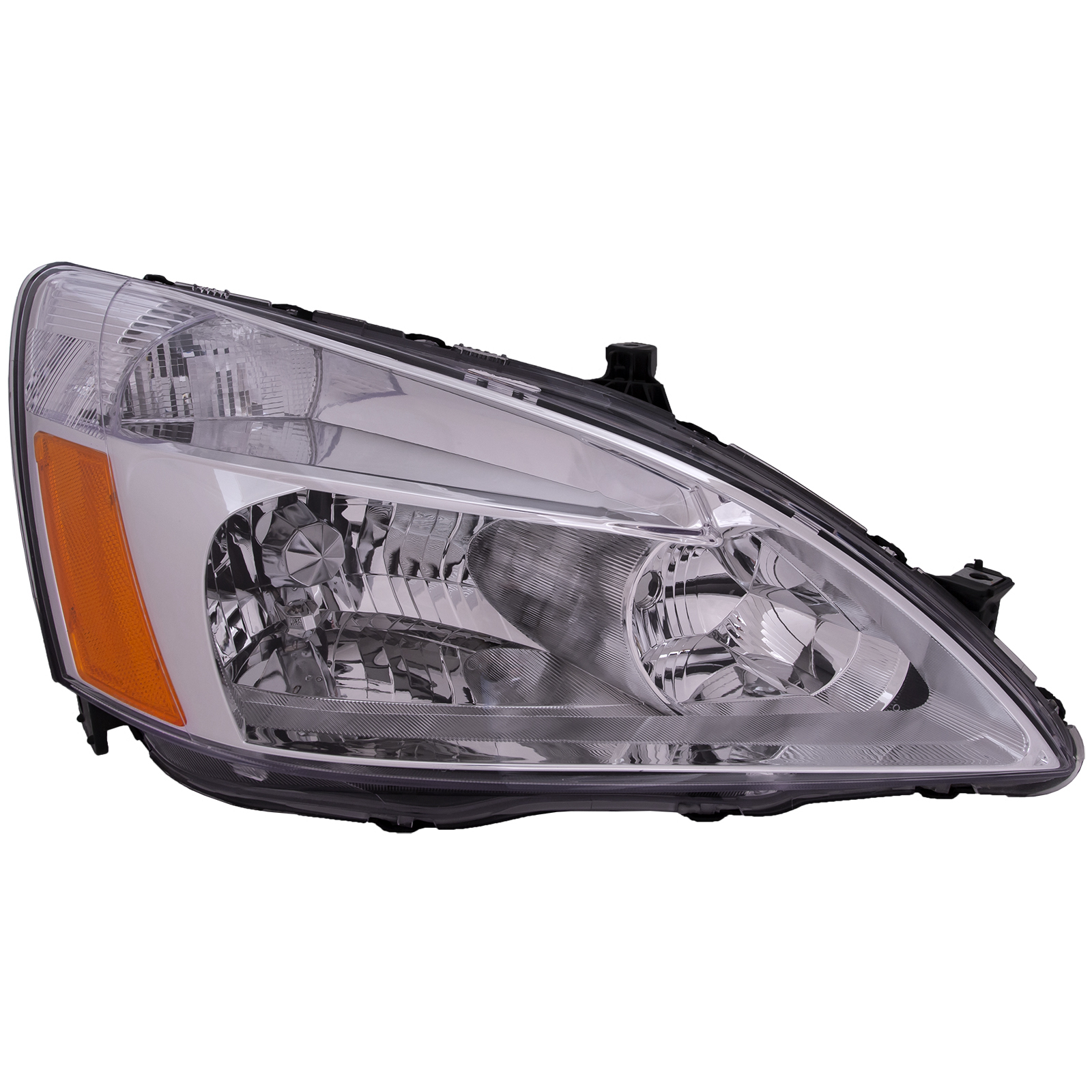Right Passenger Side Headlight For 03-07 Honda Accord; CAPA Certified
