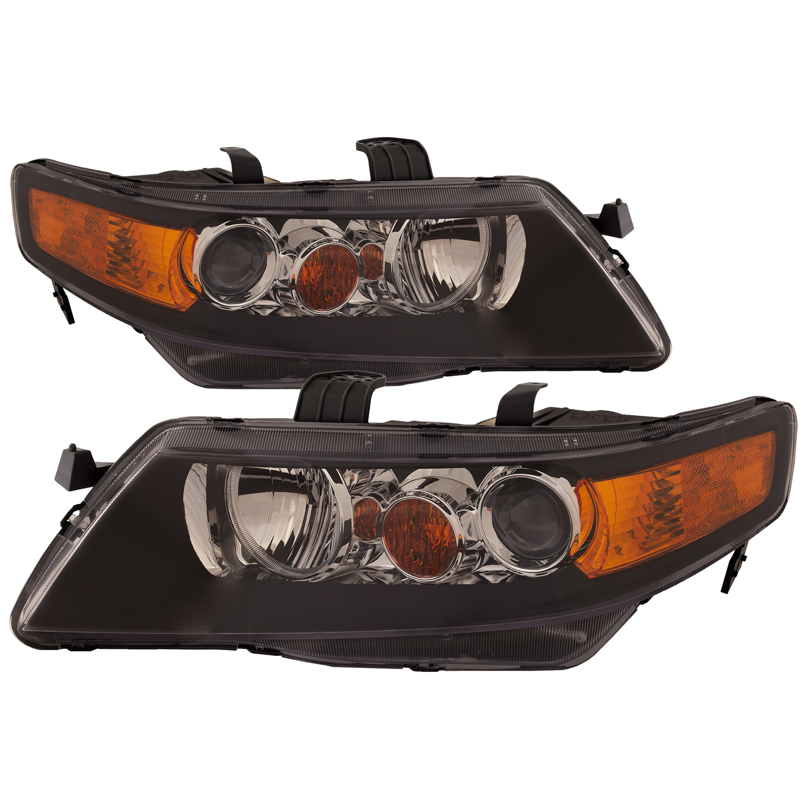 Headlight Set For 06-08 Acura TSX; CAPA Certified