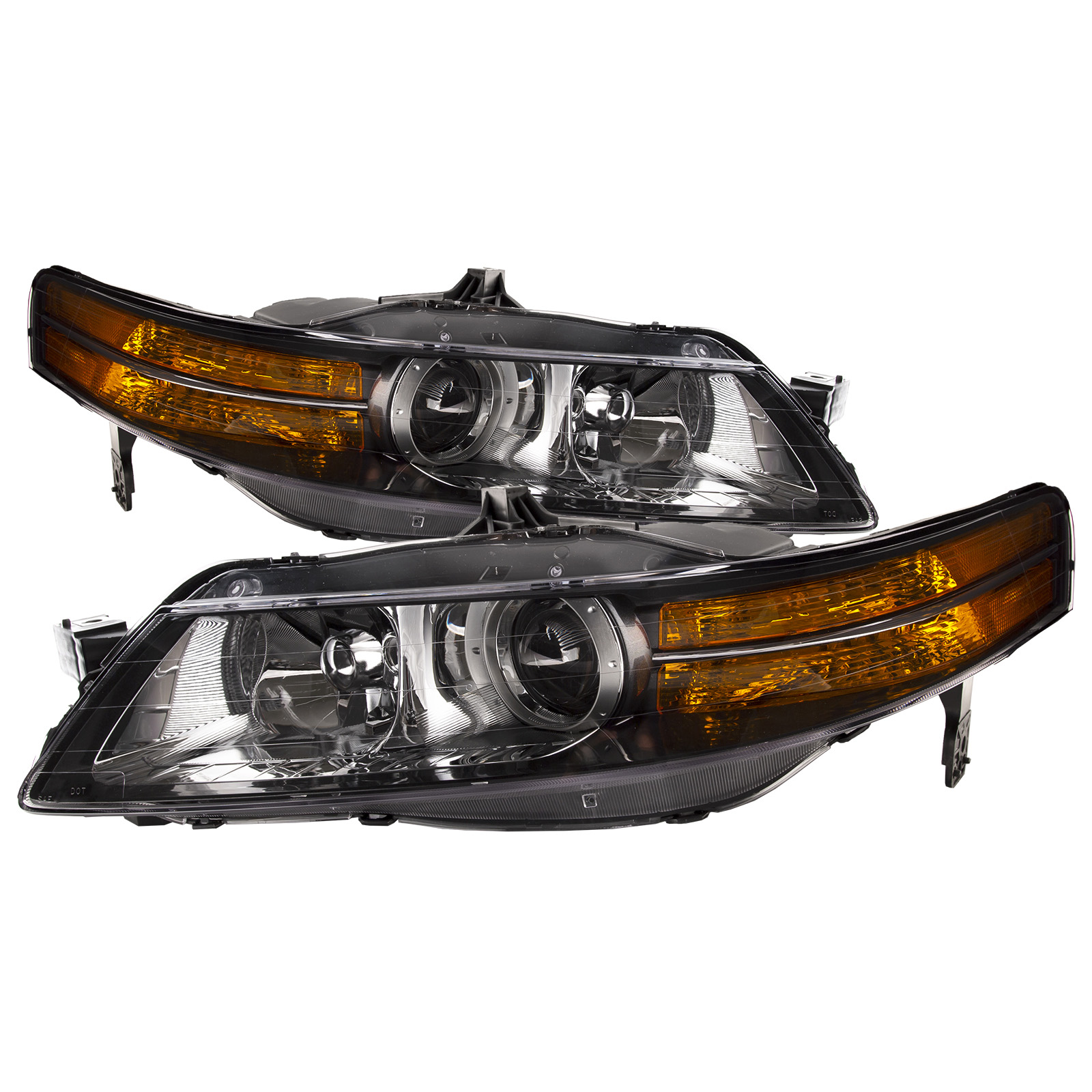 Headlight Set For 04-05 Acura TL