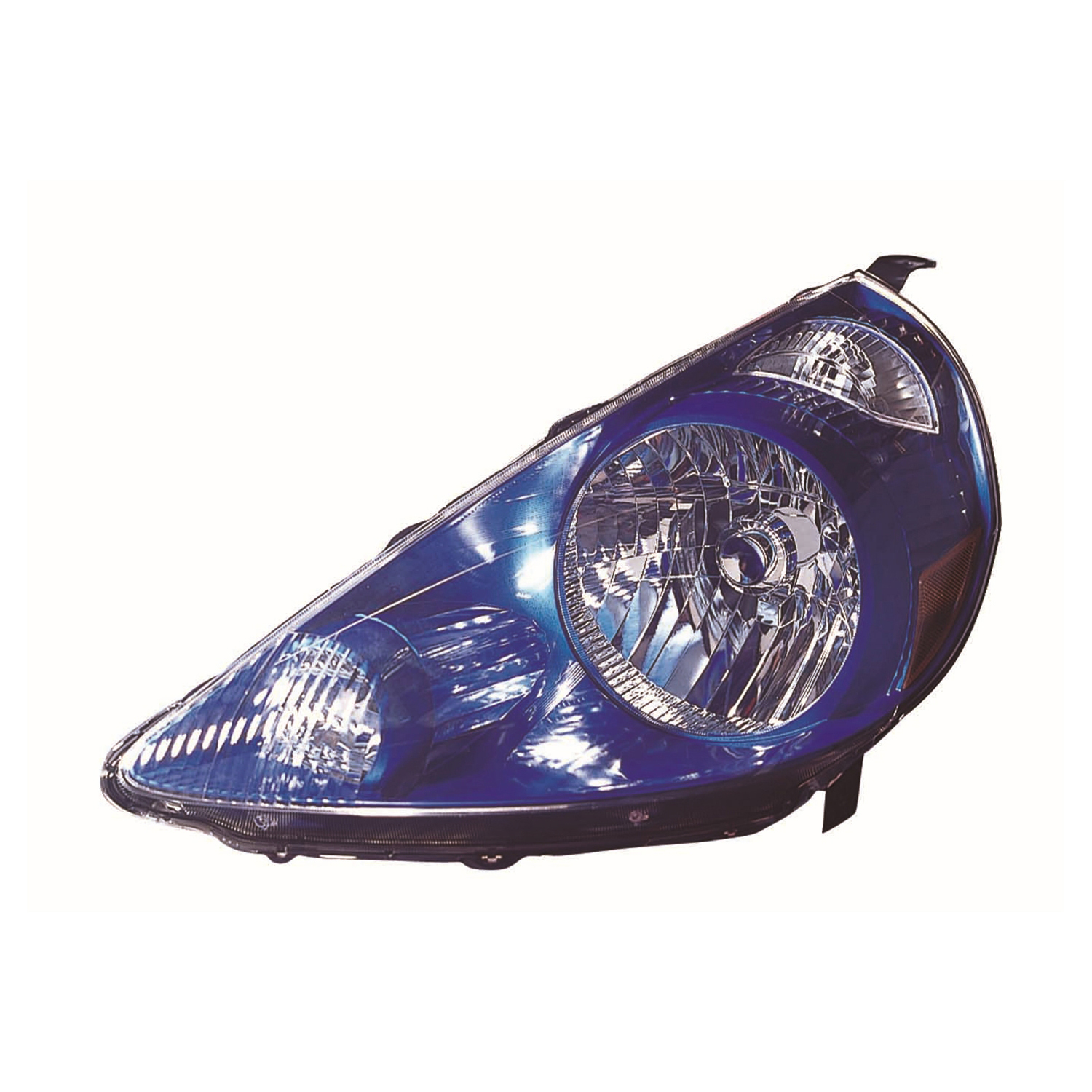 Left Driver Side Headlight For 07-08 Honda Fit; CAPA Certified