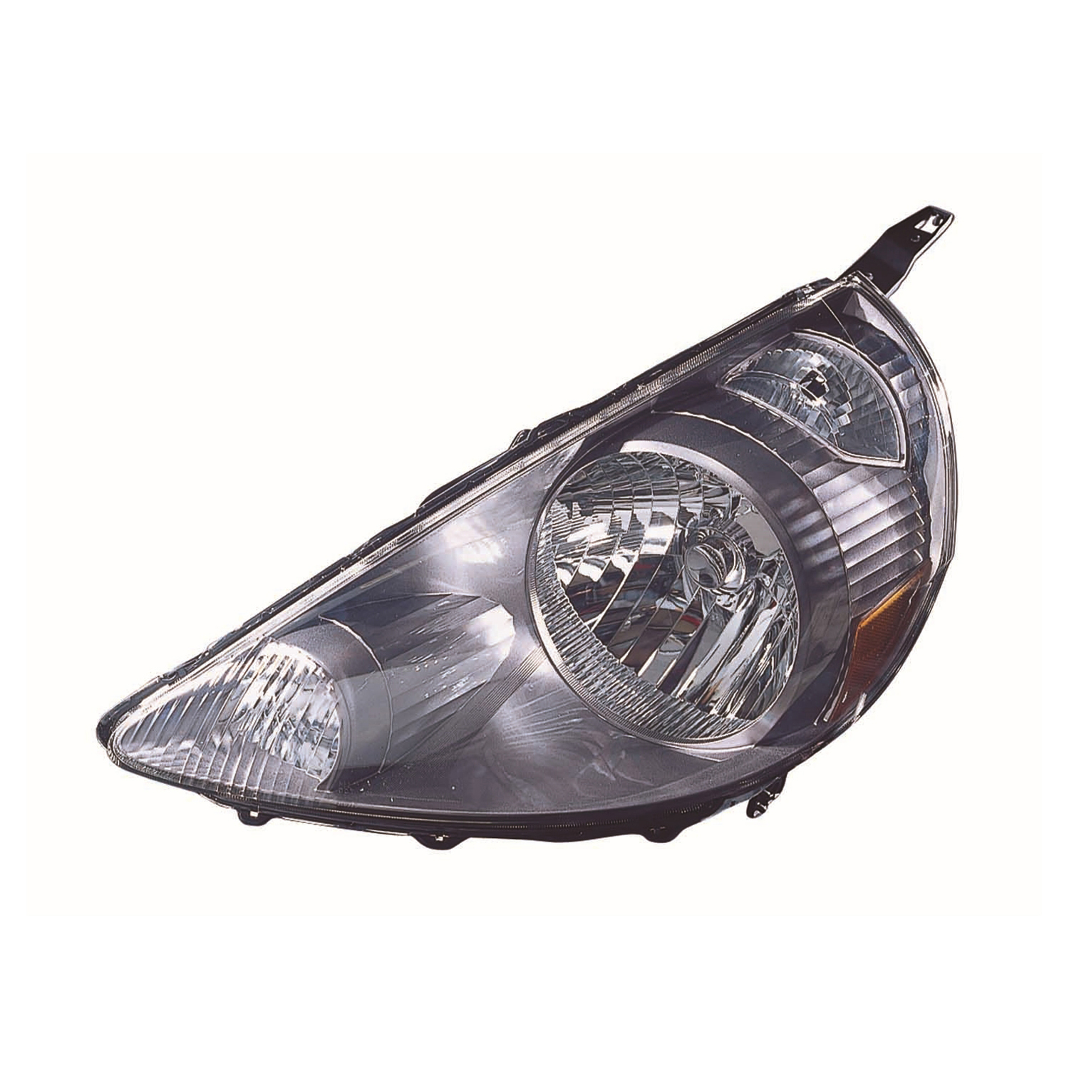 Left Driver Side Headlight For 07-08 Honda Fit; CAPA Certified