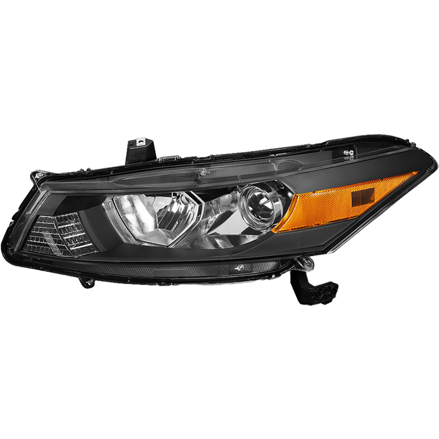 Left Driver Side Headlight For 11-12 Honda Accord; CAPA Certified