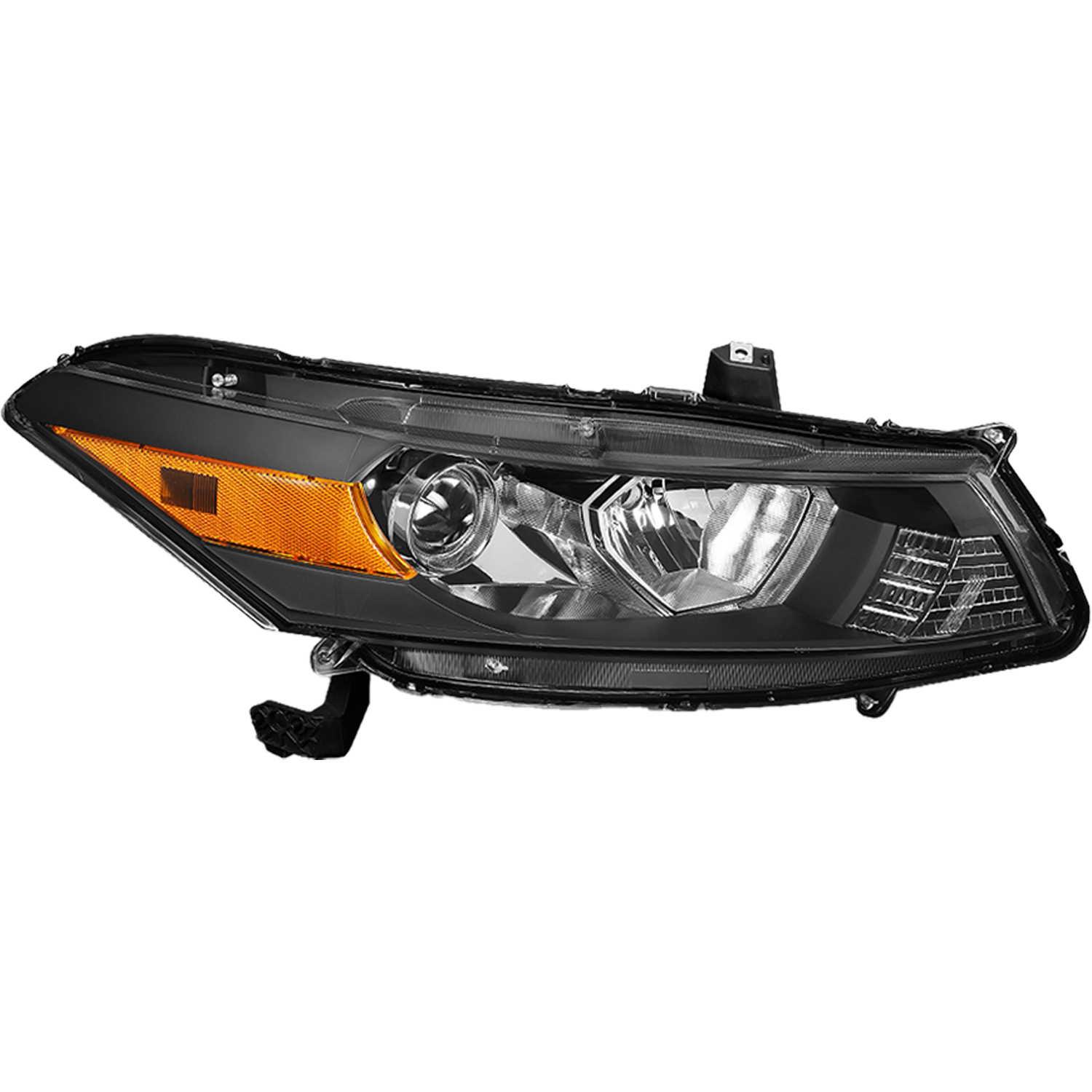 Right Passenger Side Headlight For 11-12 Honda Accord; CAPA Certified