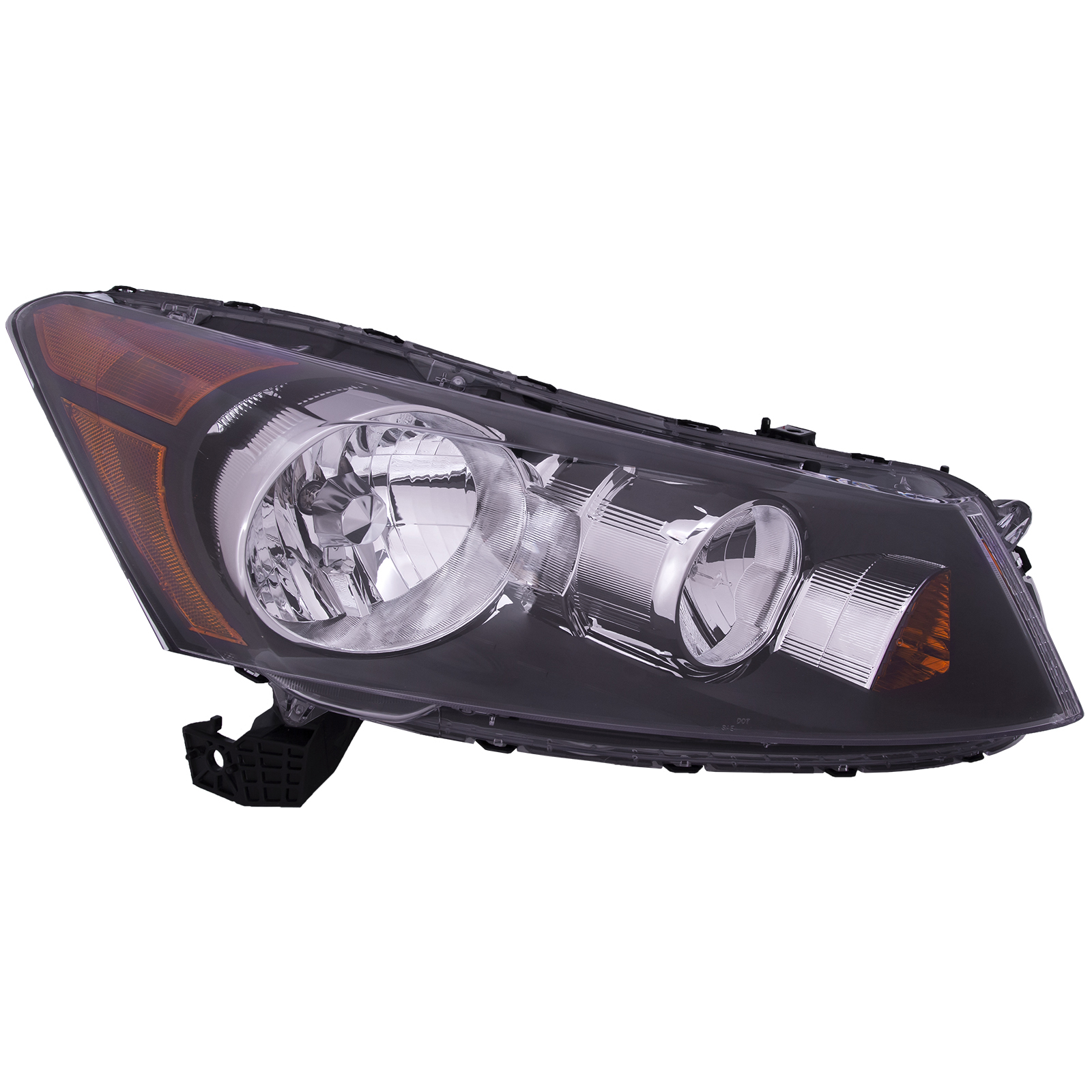 Right Passenger Side Headlight For 08-12 Honda Accord; CAPA Certified