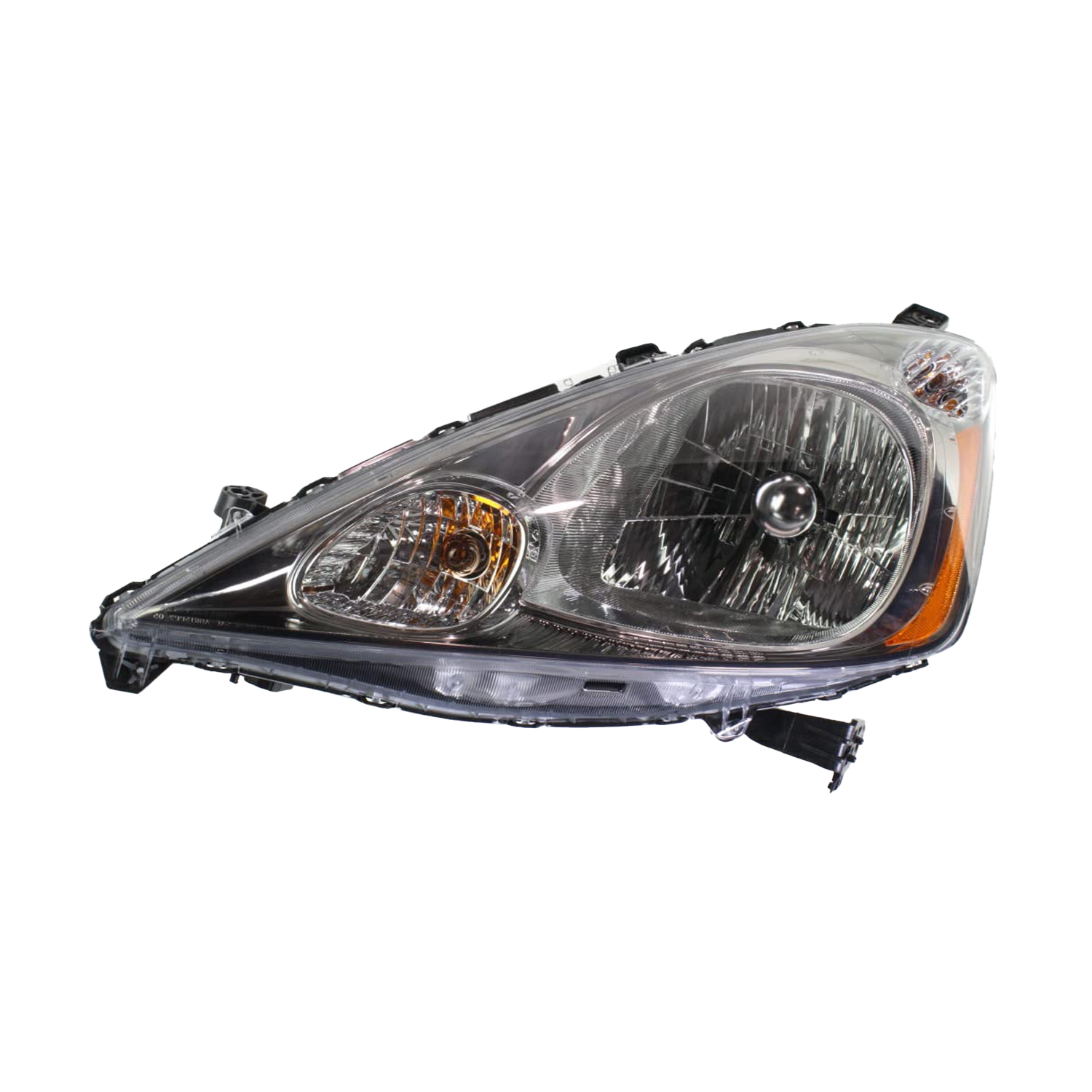 Left Driver Side Headlight For 09-11 Honda Fit; CAPA Certified