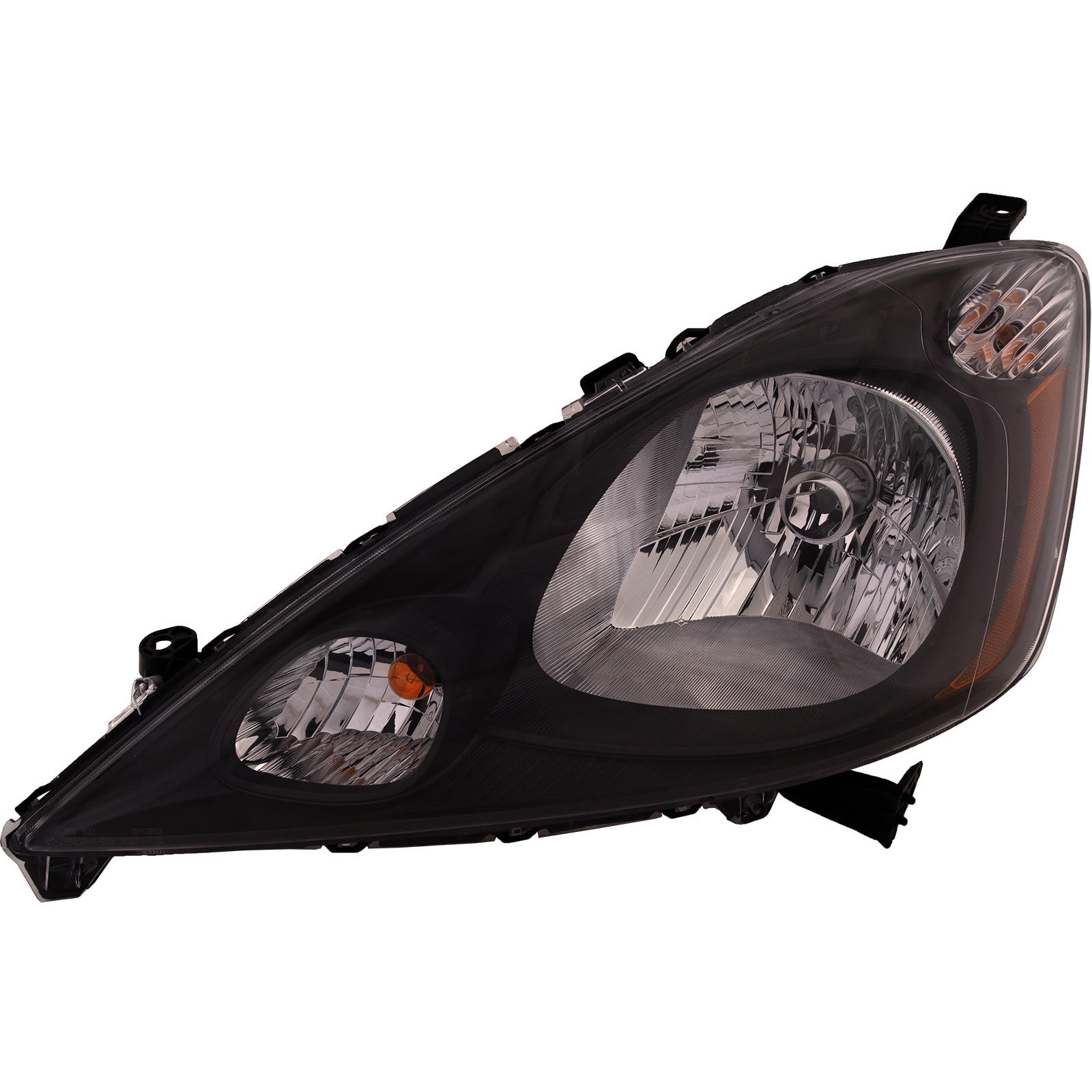 Left Driver Side Headlight For 09-14 Honda Fit; CAPA Certified