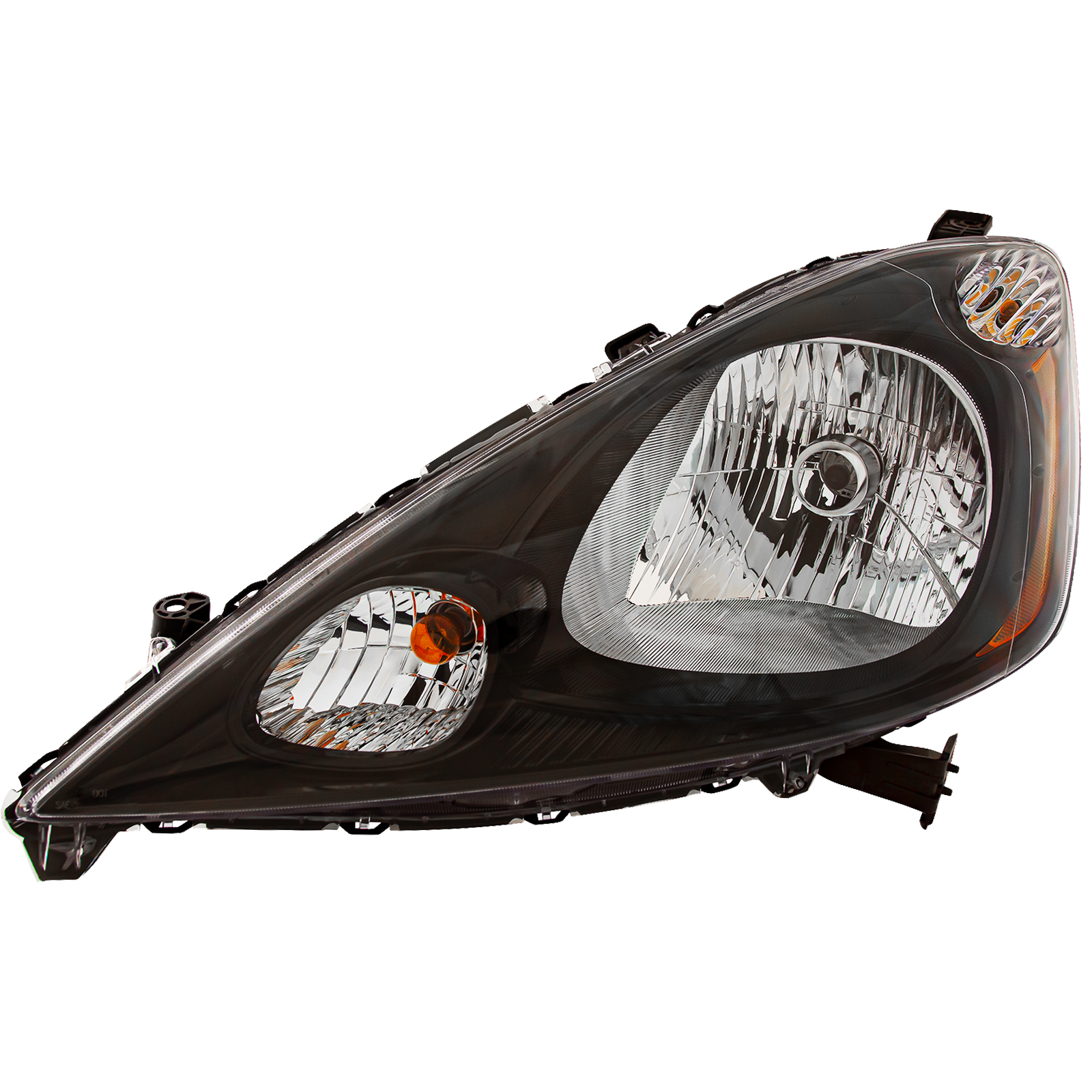 Left Driver Side Headlight For 12-14 Honda Fit; CAPA Certified