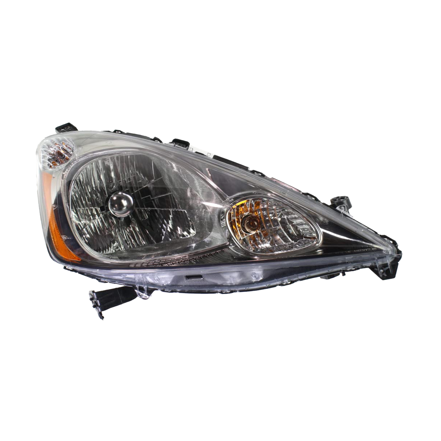 Right Passenger Side Headlight For 09-11 Honda Fit; CAPA Certified