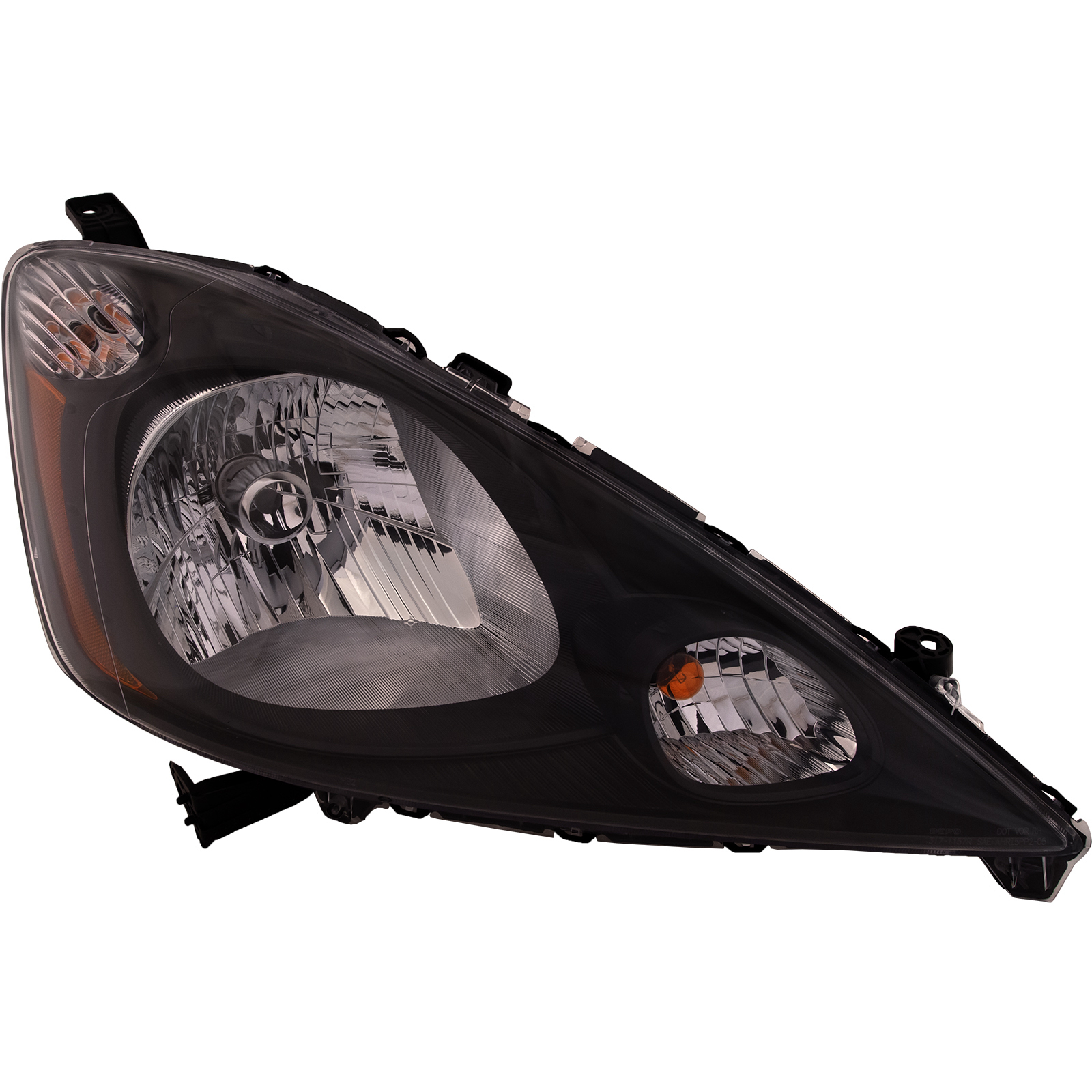 Right Passenger Side Headlight For 09-14 Honda Fit; CAPA Certified