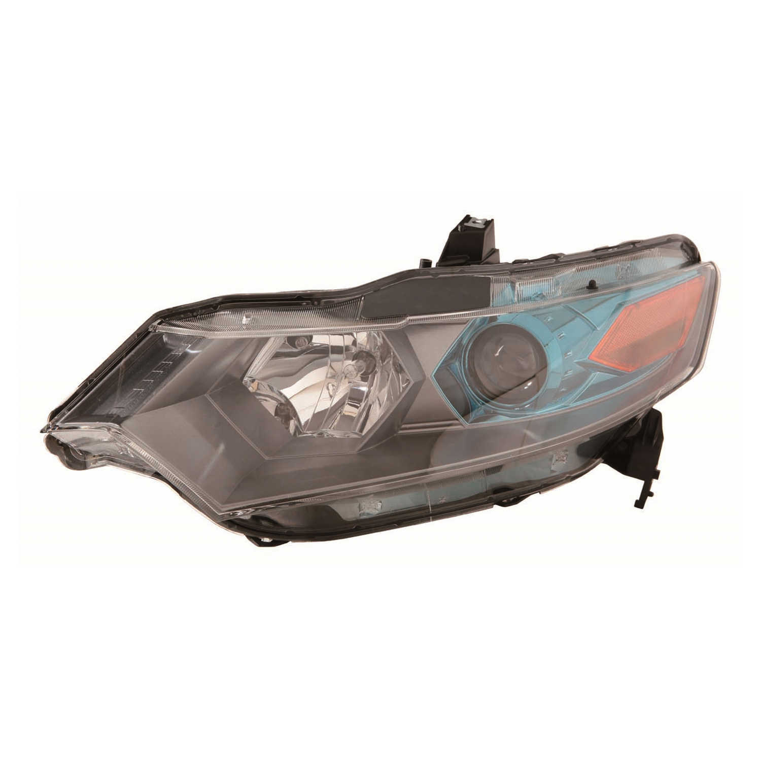 Left Driver Side Headlight For 10-11 Honda Insight; CAPA Certified