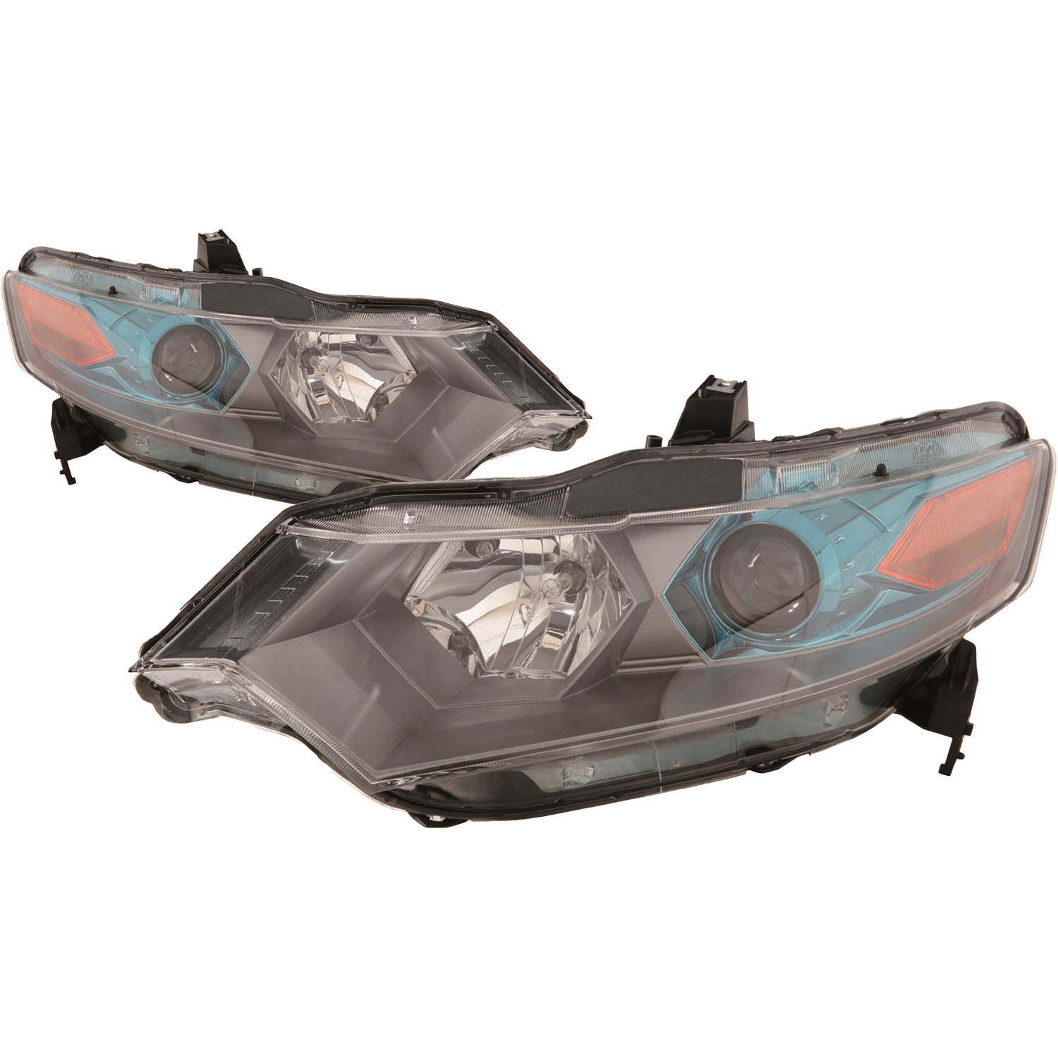 Headlight Set For 10-11 Honda Insight; CAPA Certified