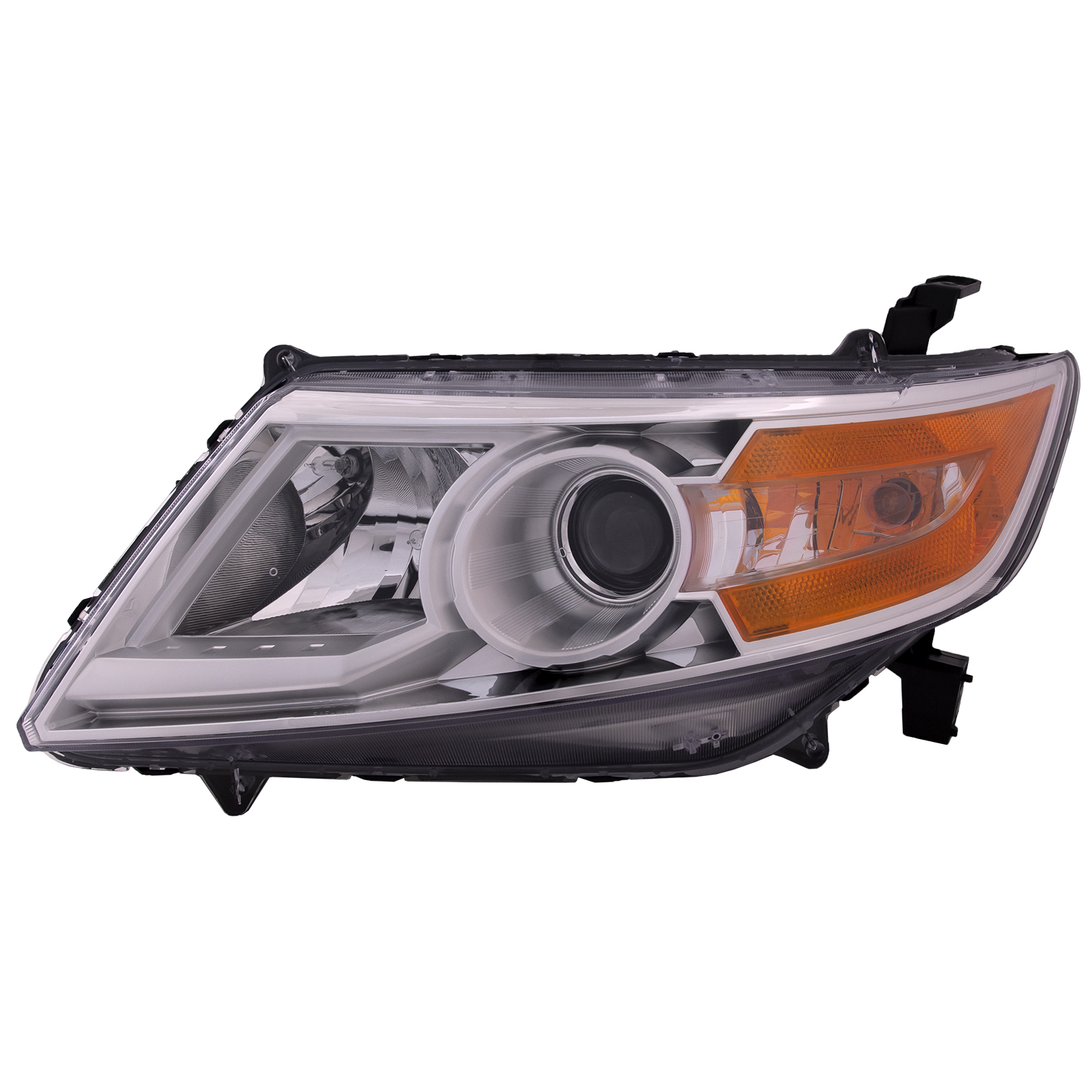Left Driver Side Headlight For 11-13 Honda Odyssey; CAPA Certified