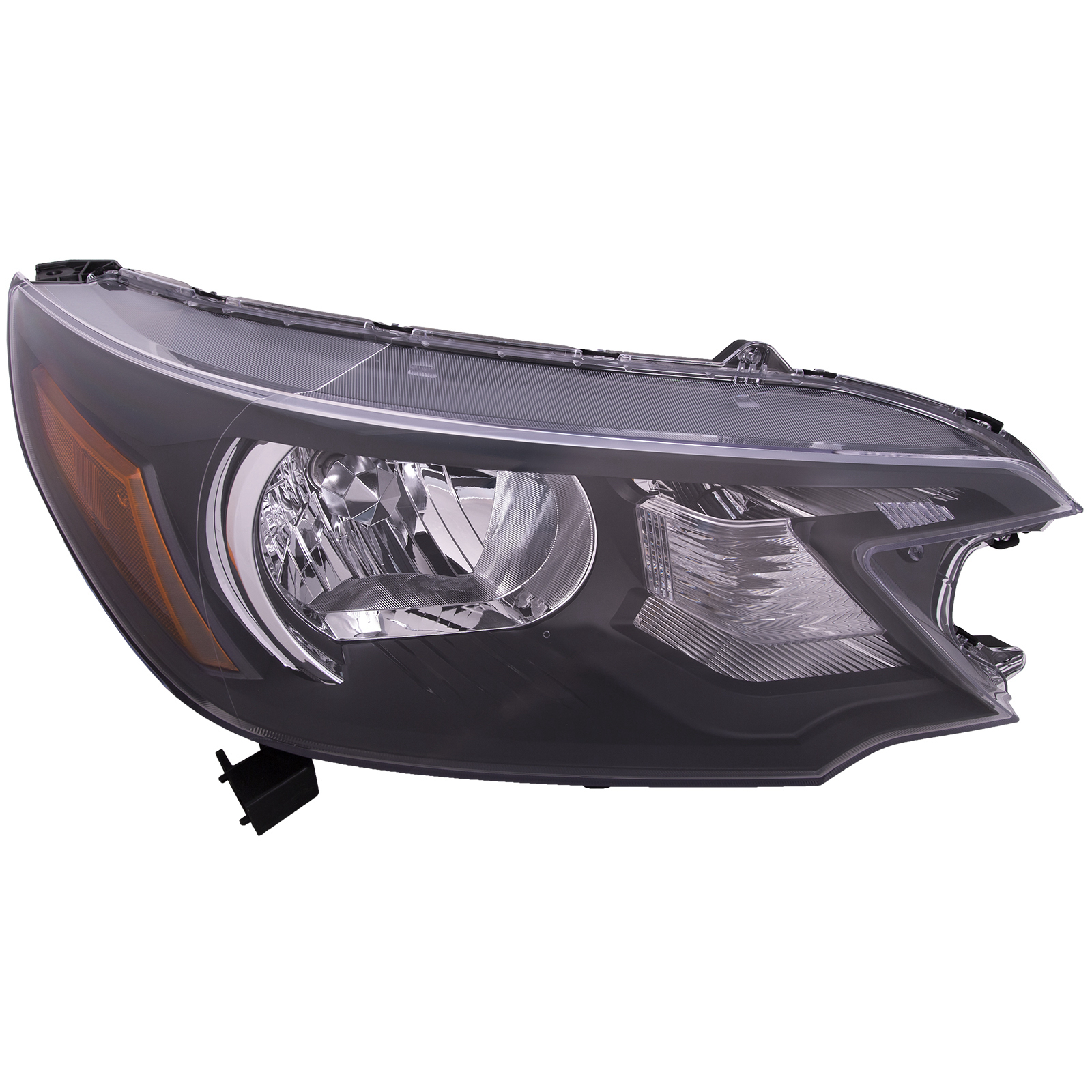 Right Passenger Side Headlight For 12-14 Honda CR-V; CAPA Certified