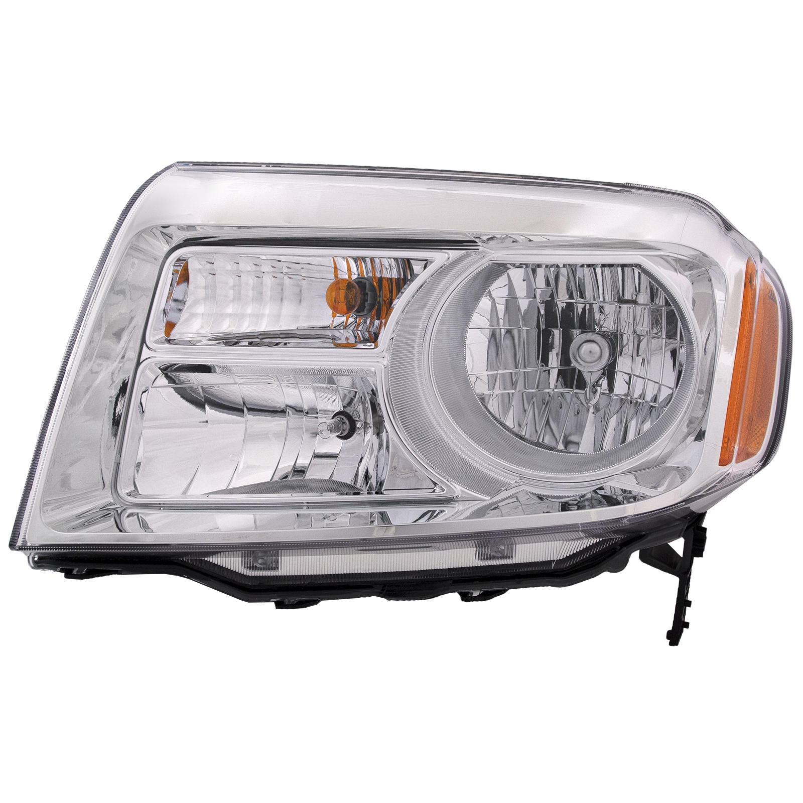 Left Driver Side Headlight For 12-15 Honda Pilot; CAPA Certified