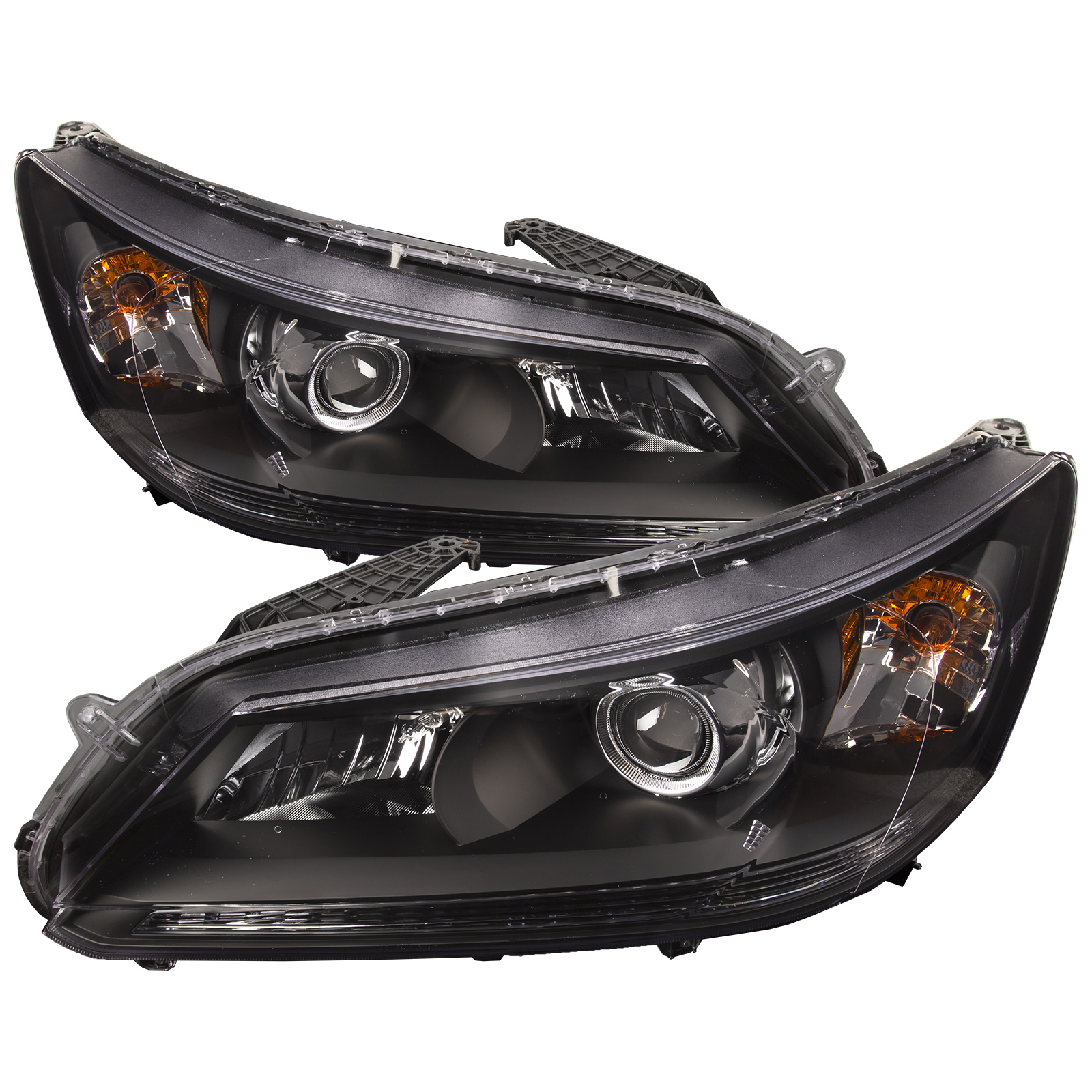 Headlight Set For 13-15 Honda Accord; CAPA Certified