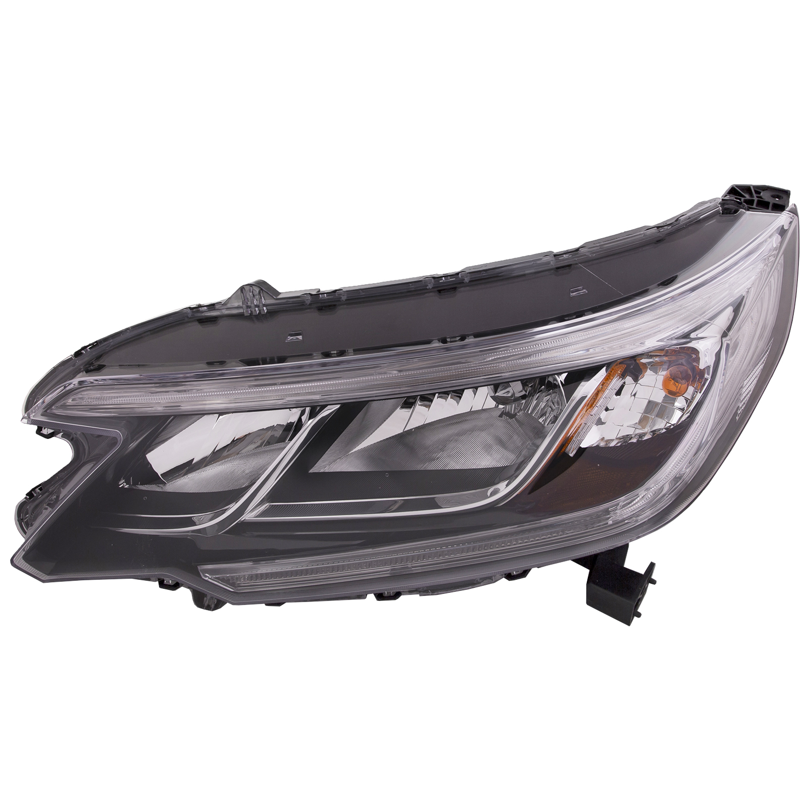 Left Driver Side Headlight For 15-16 Honda CR-V; CAPA Certified