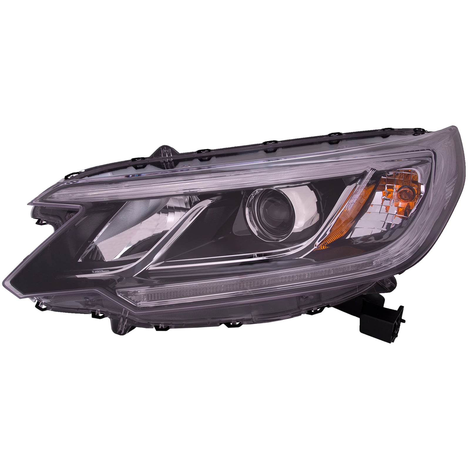 Left Driver Side Headlight For 15-16 Honda CR-V; CAPA Certified