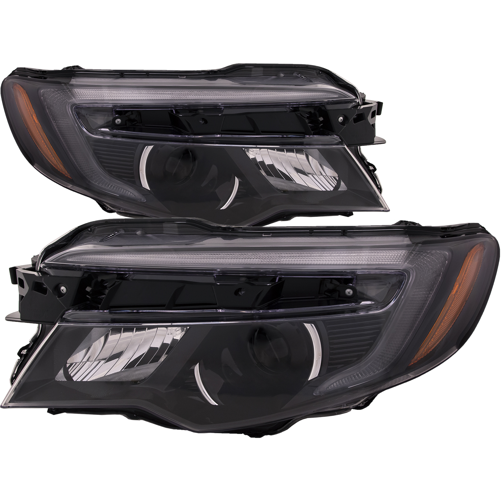 Headlight Set For 16-20 Honda Pilot, 17-20 Honda Ridgeline; CAPA Certified