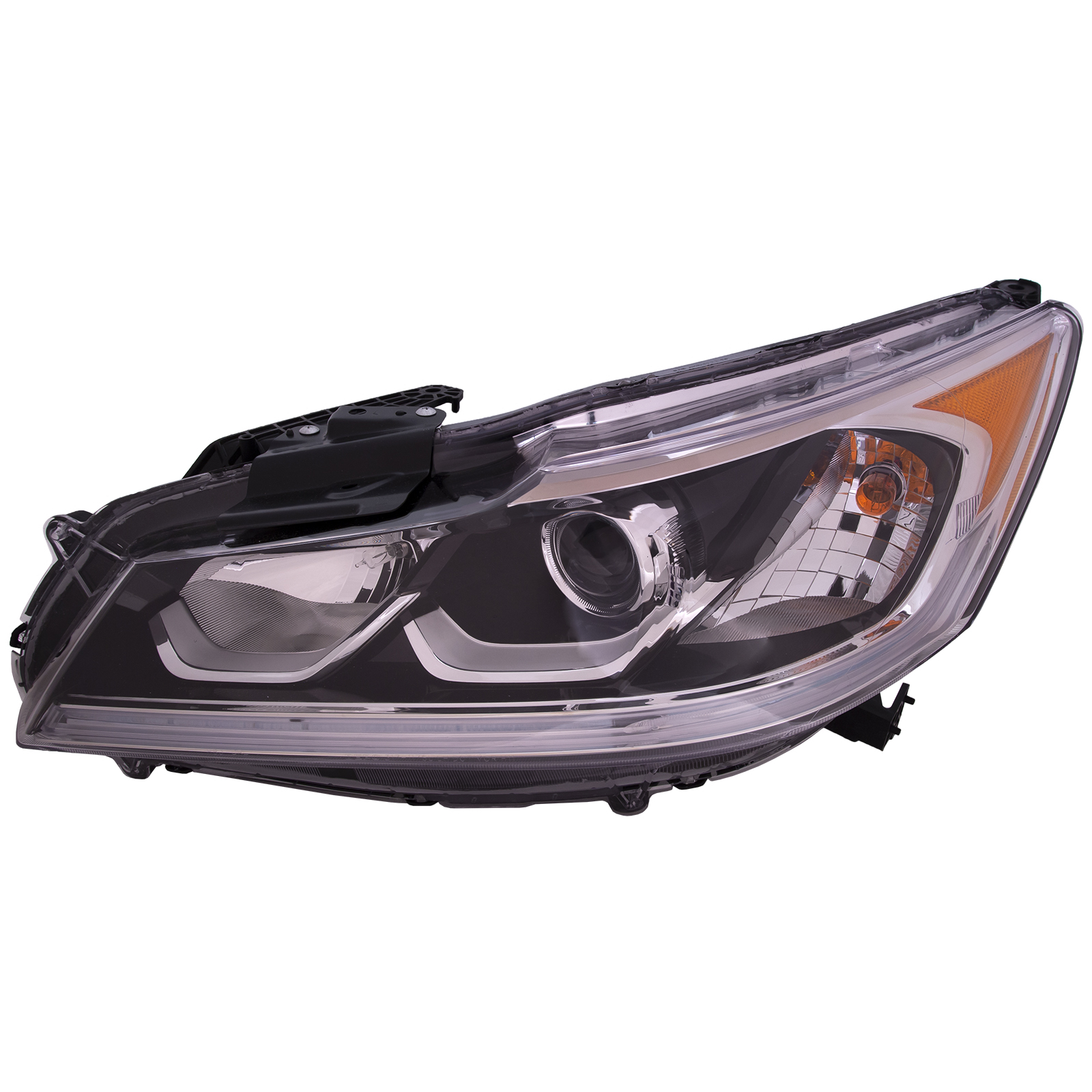Left Driver Side Headlight For 17 Honda Accord; CAPA Certified