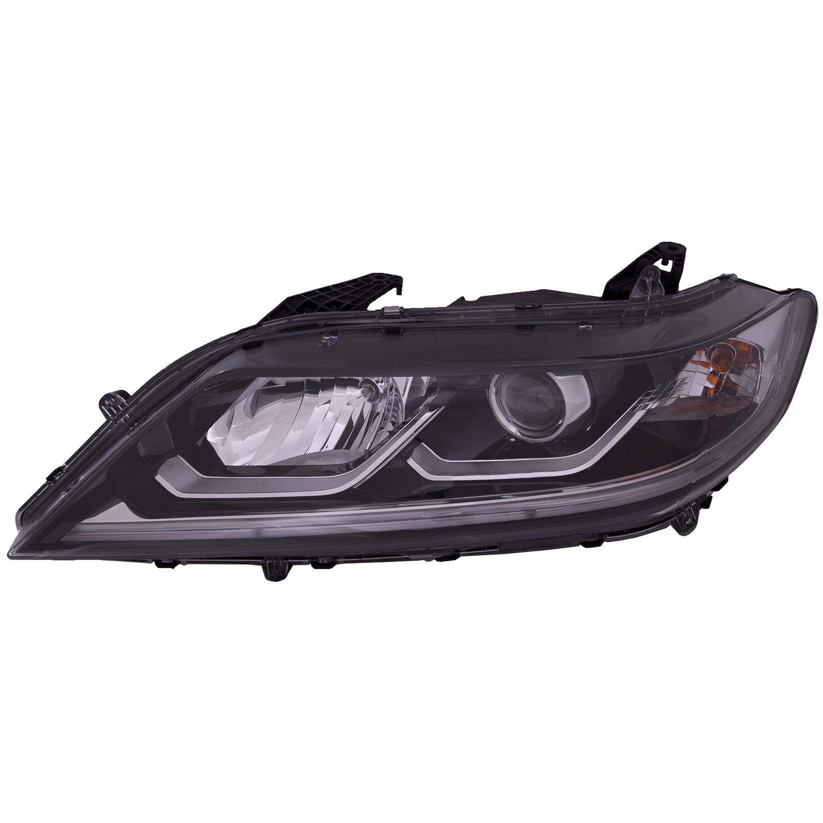 Left Driver Side Headlight For 16-17 Honda Accord; CAPA Certified