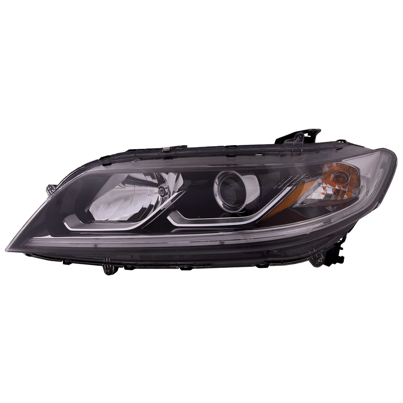 Left Driver Side Headlight For 16-17 Honda Accord; CAPA Certified