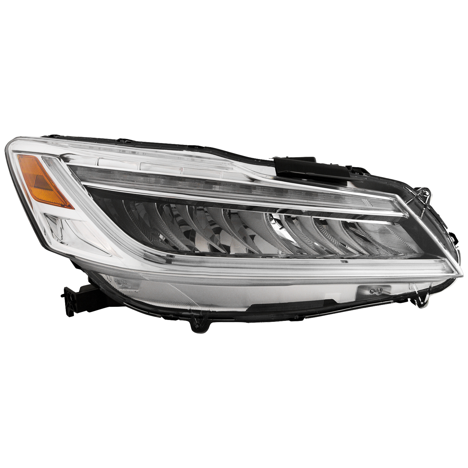Right Passenger Side Headlight For 17 Honda Accord; CAPA Certified
