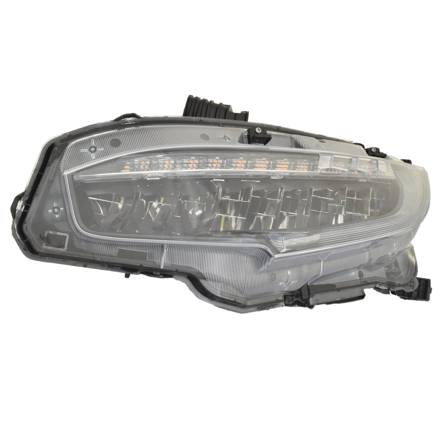 Left Driver Side Headlight For 20-21 Honda Civic; CAPA Certified