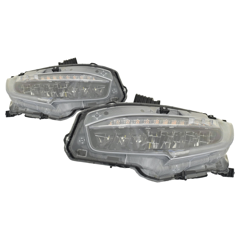 Headlight Set For 20-21 Honda Civic; CAPA Certified