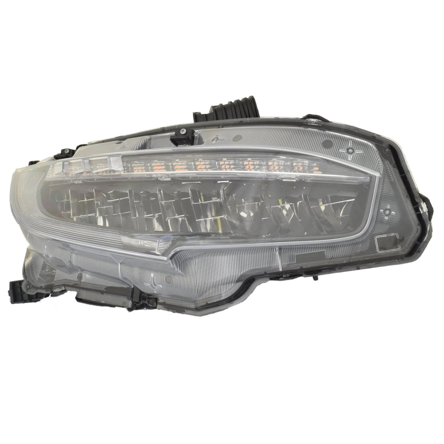 Right Passenger Side Headlight For 19 Honda Civic; CAPA Certified