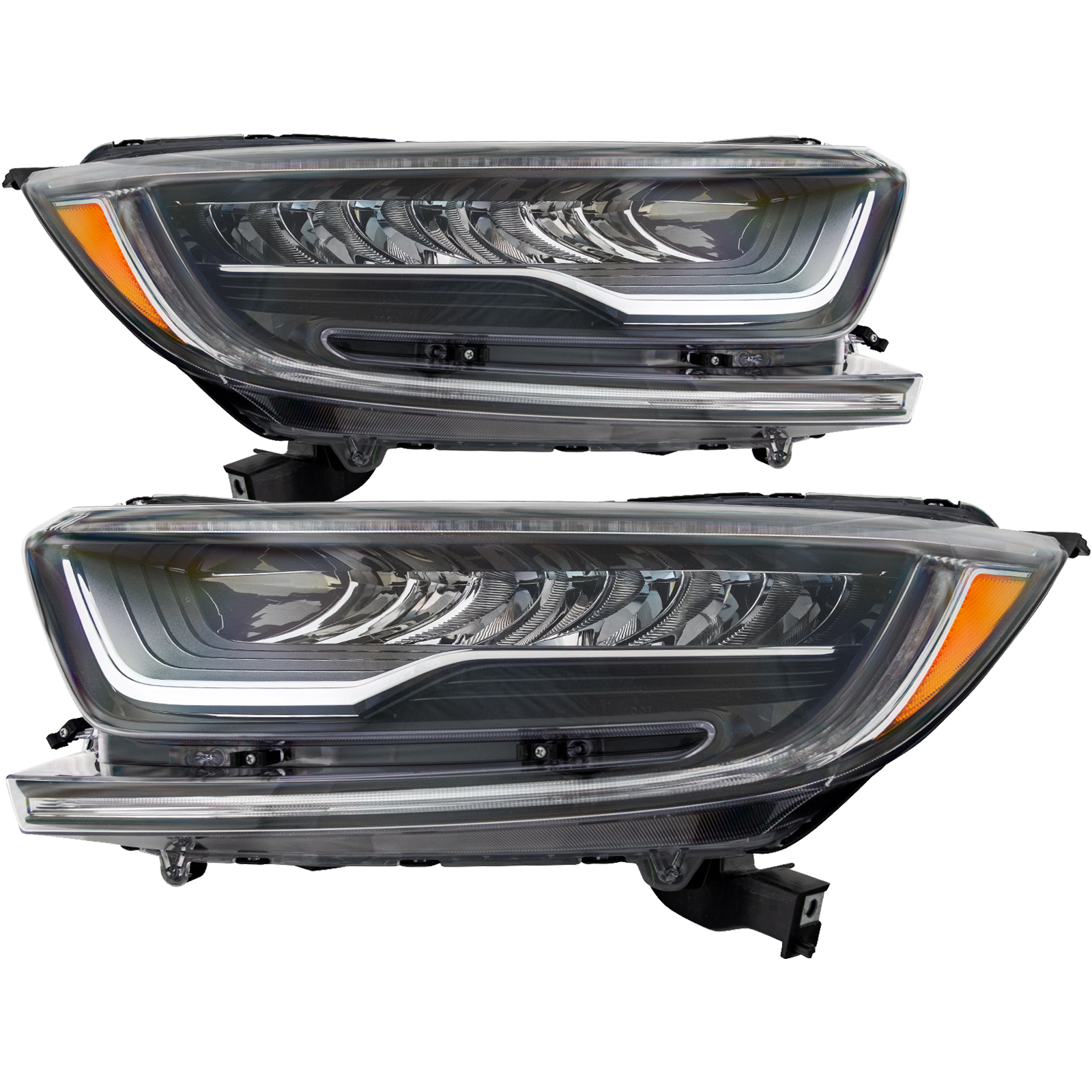 Headlight Set For 17-22 Honda CR-V; CAPA Certified