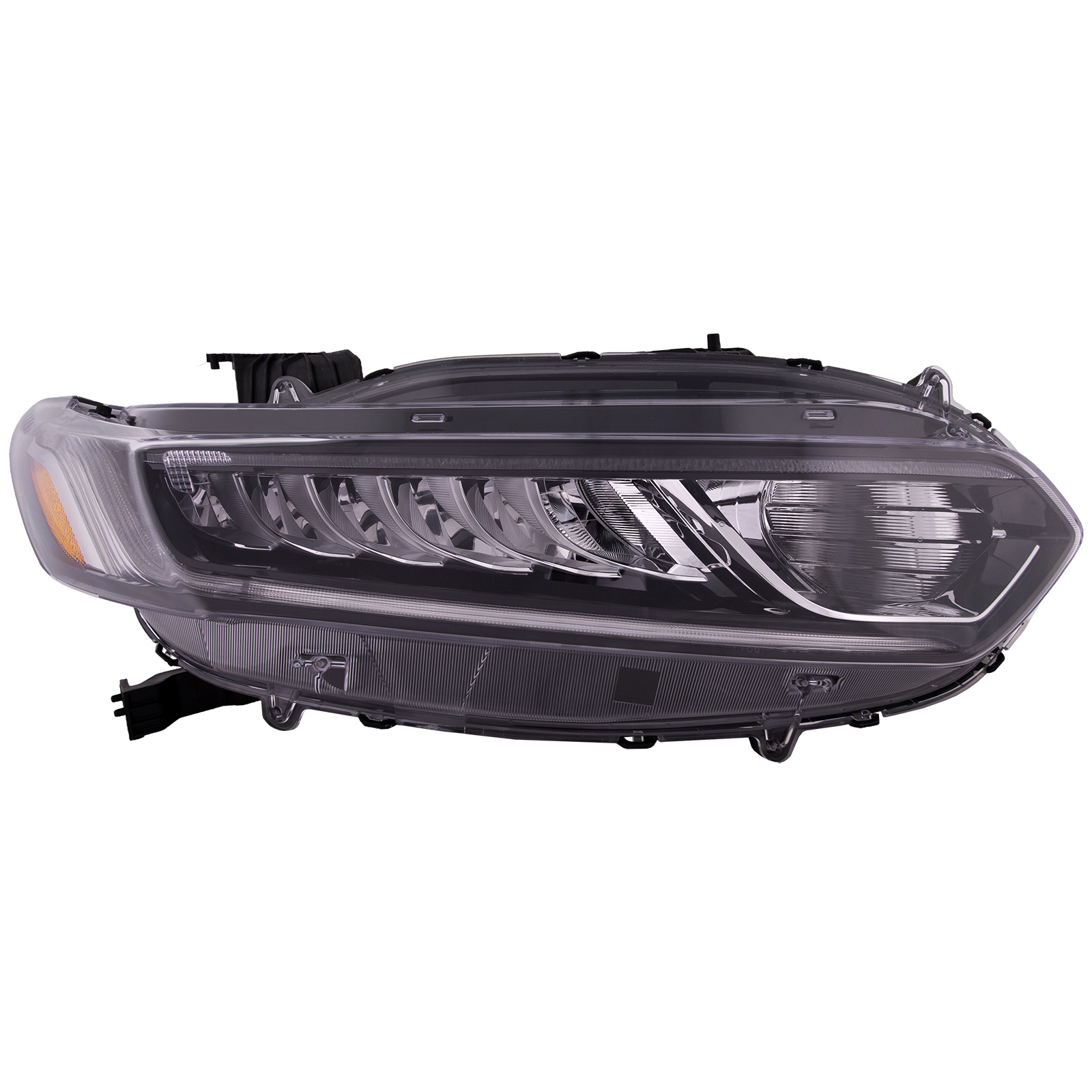 Right Passenger Side Headlight For 18-22 Honda Accord; CAPA Certified