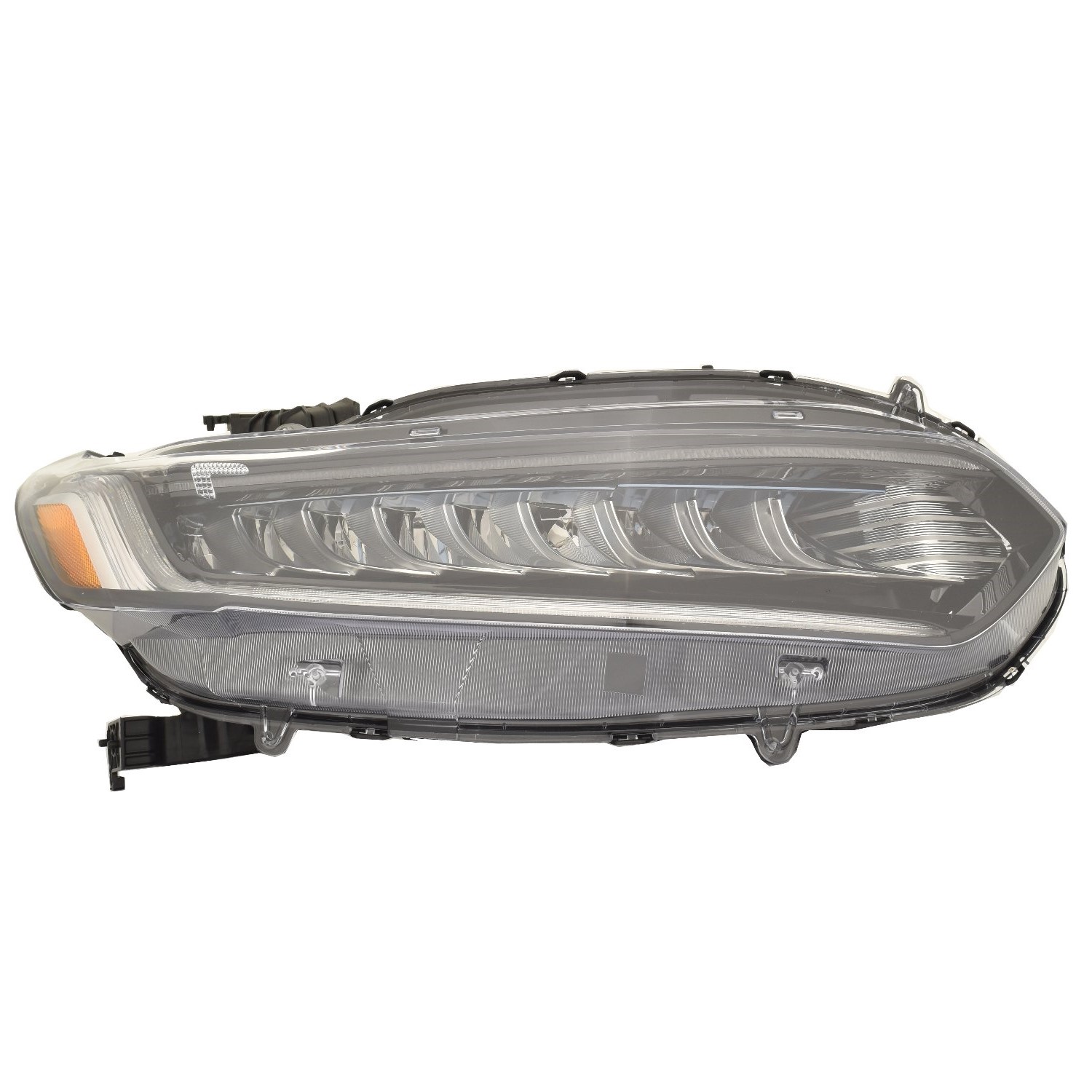 Right Passenger Side Headlight For 18-20 Honda Accord; CAPA Certified
