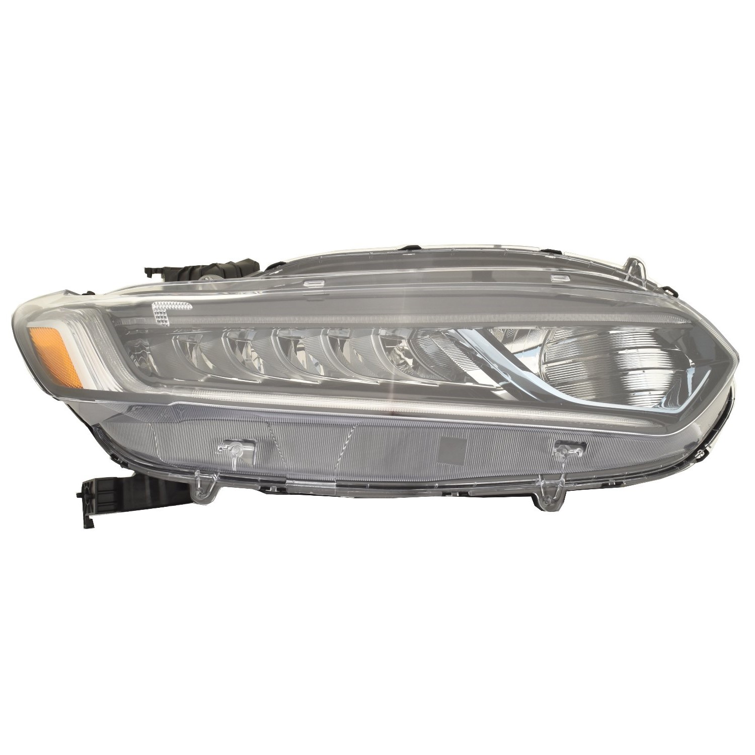 Right Passenger Side Headlight For 18-20 Honda Accord; CAPA Certified