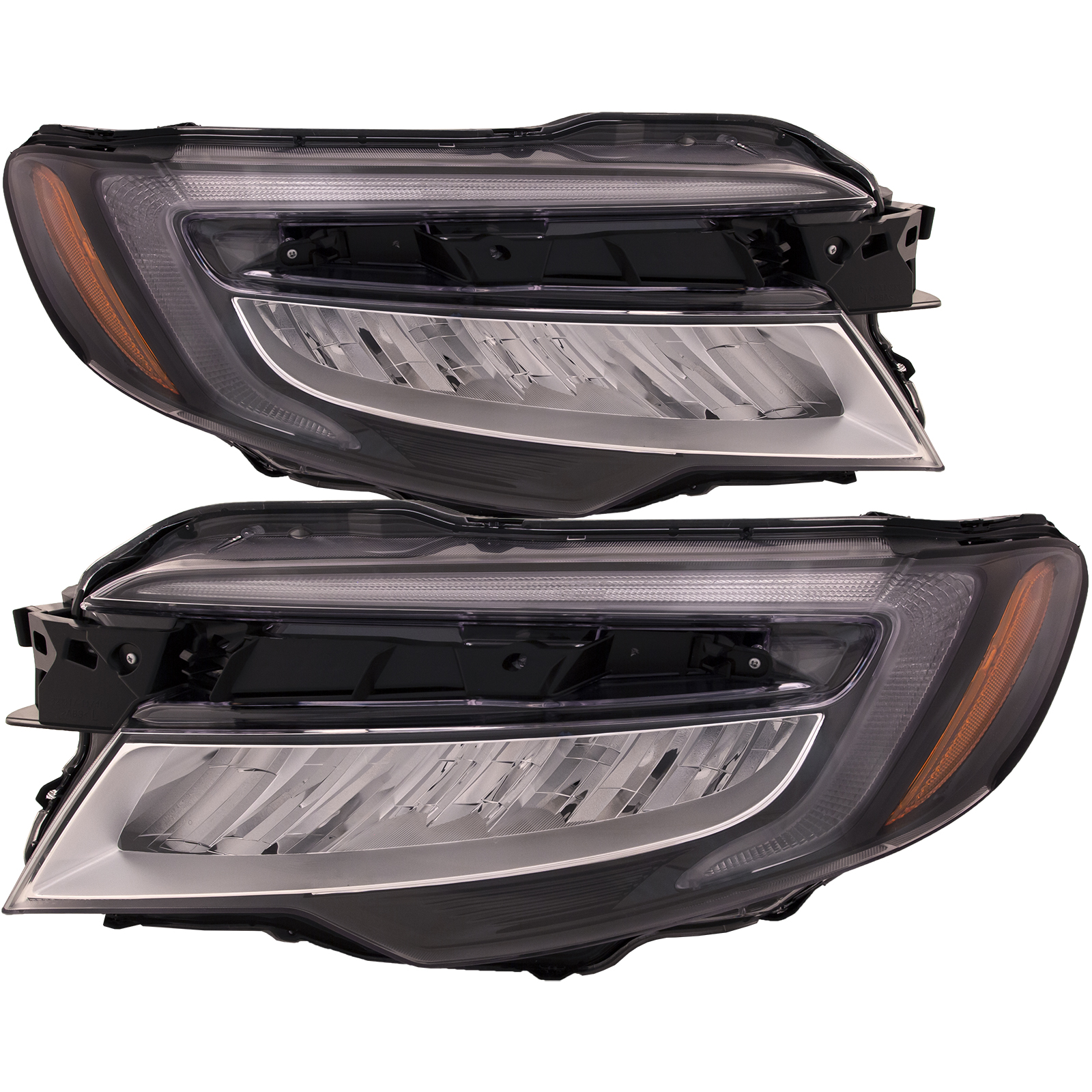 Headlight Set For 19-21 Honda Passport, 19-22 Honda Pilot; CAPA Certified
