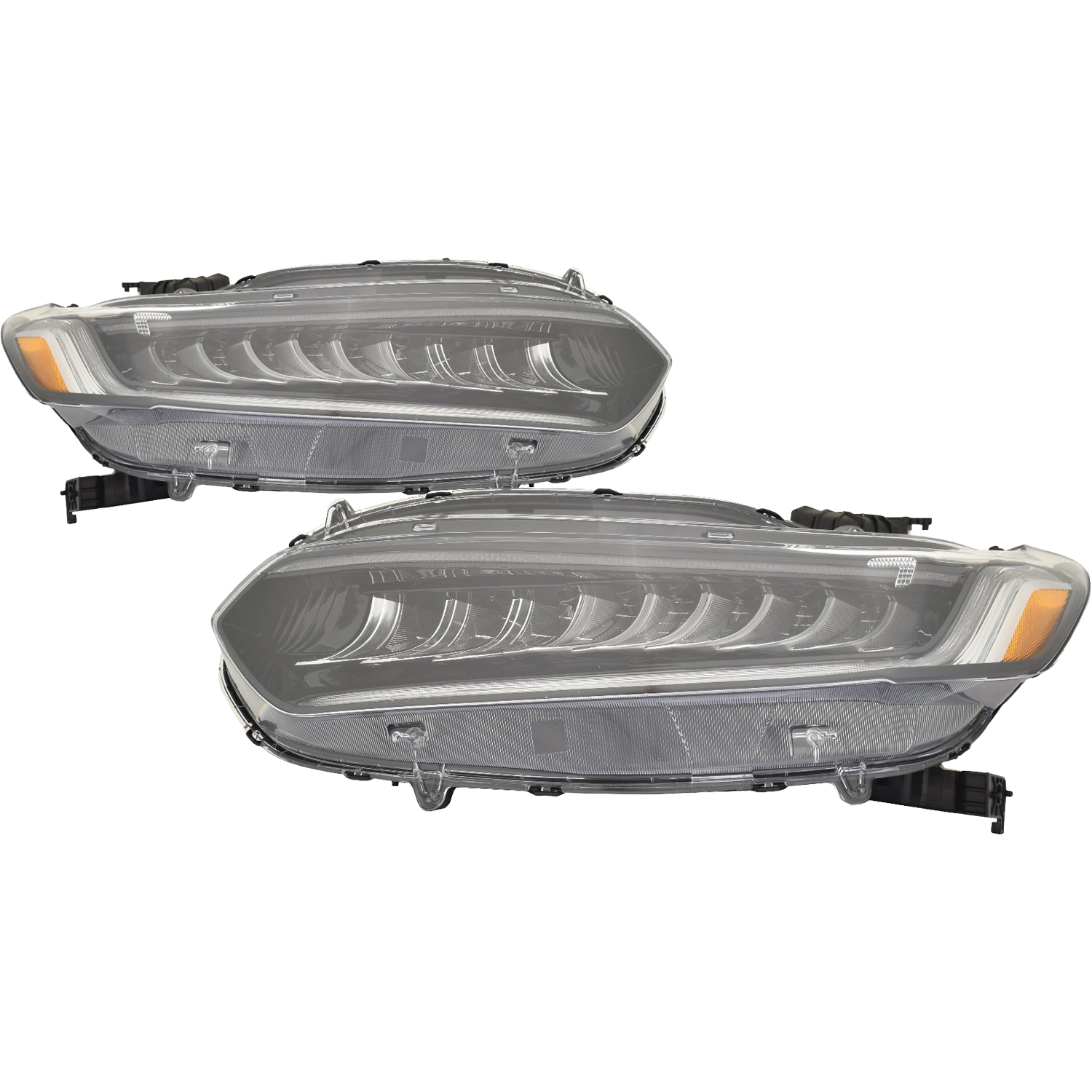Headlight Set For 21-22 Honda Accord; CAPA Certified