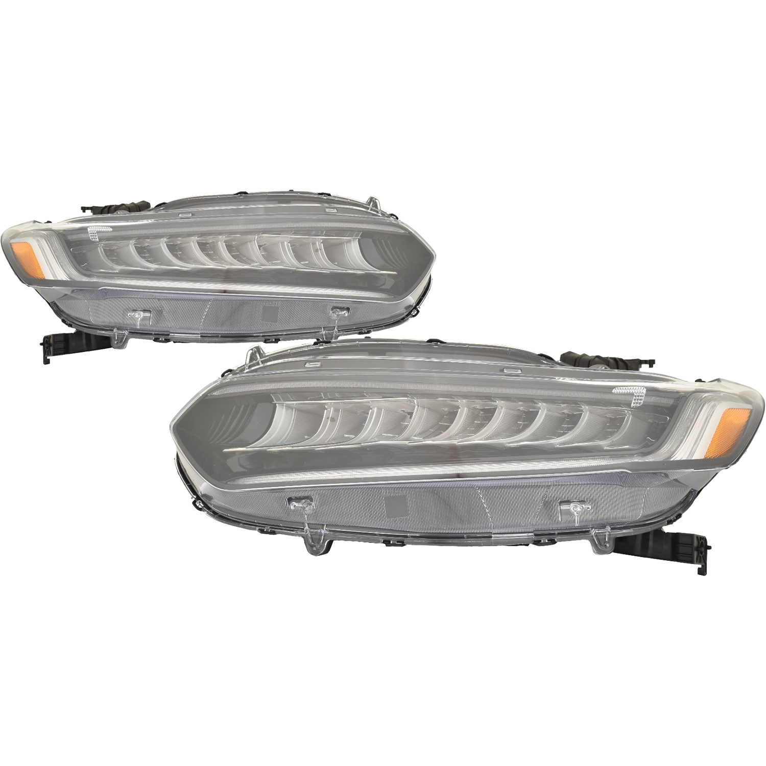 Headlight Set For 21-22 Honda Accord; CAPA Certified