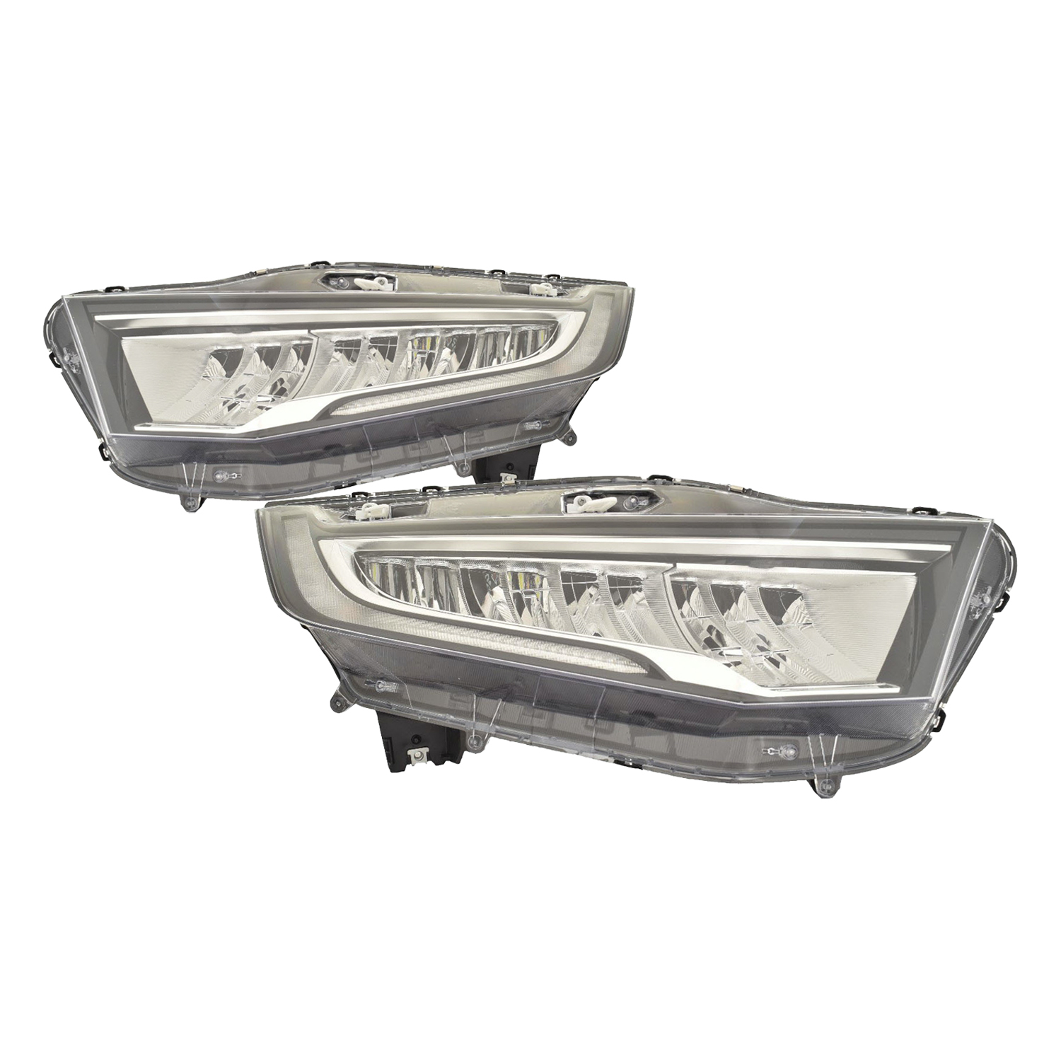 Headlight Set For 21-24 Honda Odyssey; CAPA Certified