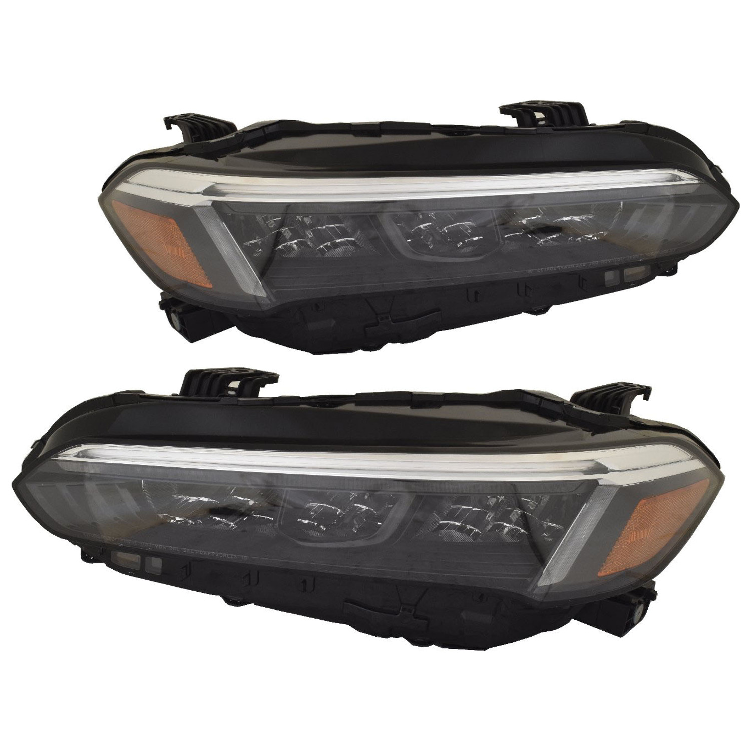 Headlight Set For 23-25 Honda Civic; CAPA Certified