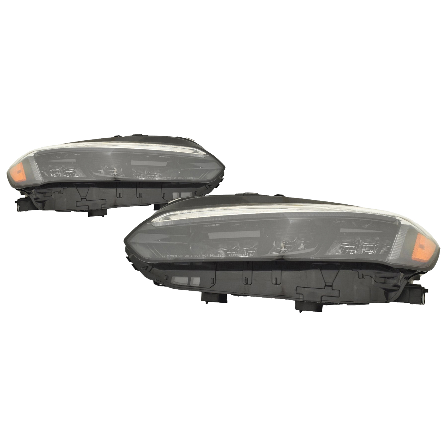 Headlight Set For 22-25 Honda Civic; CAPA Certified